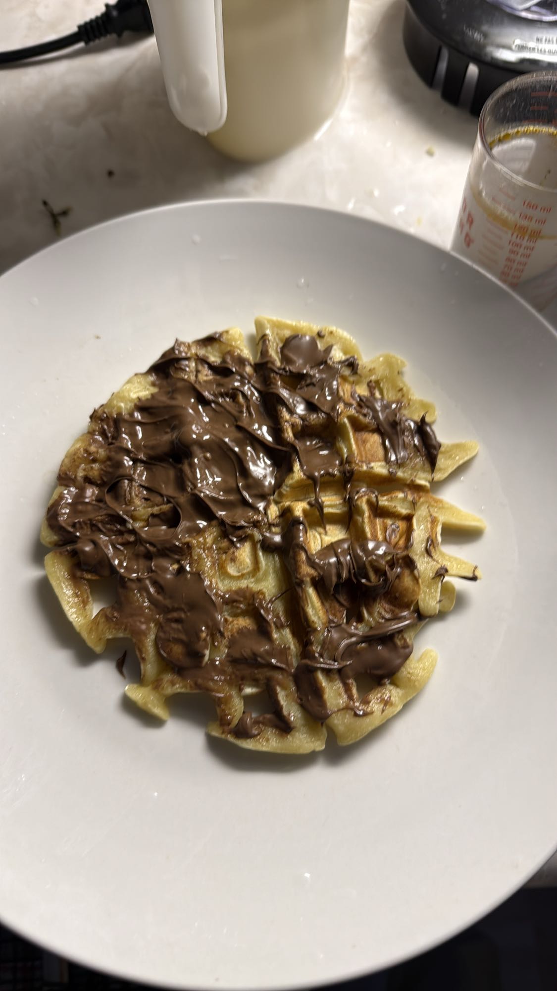 Gaufre au chocolat