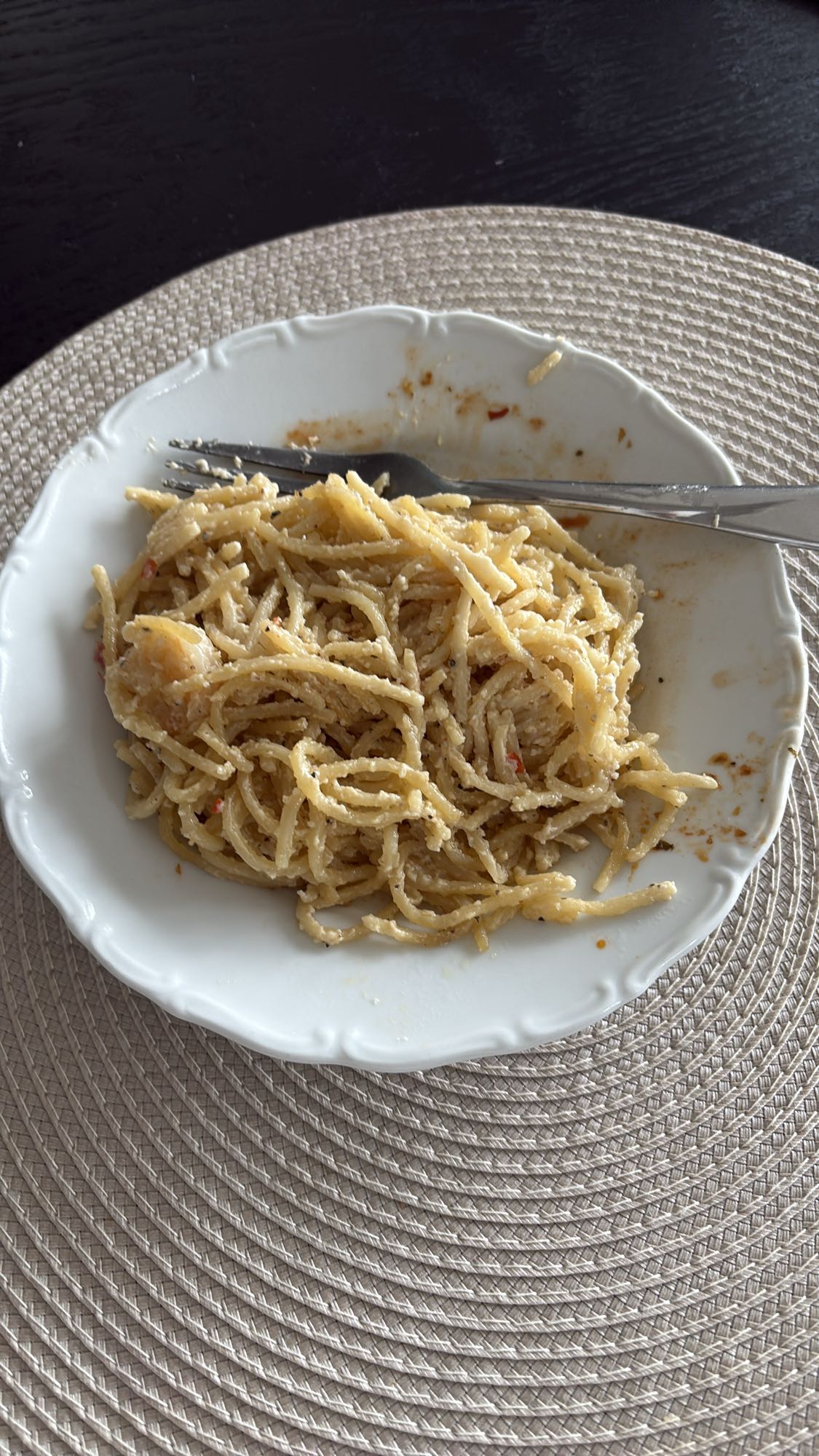 Krämig ostpasta
