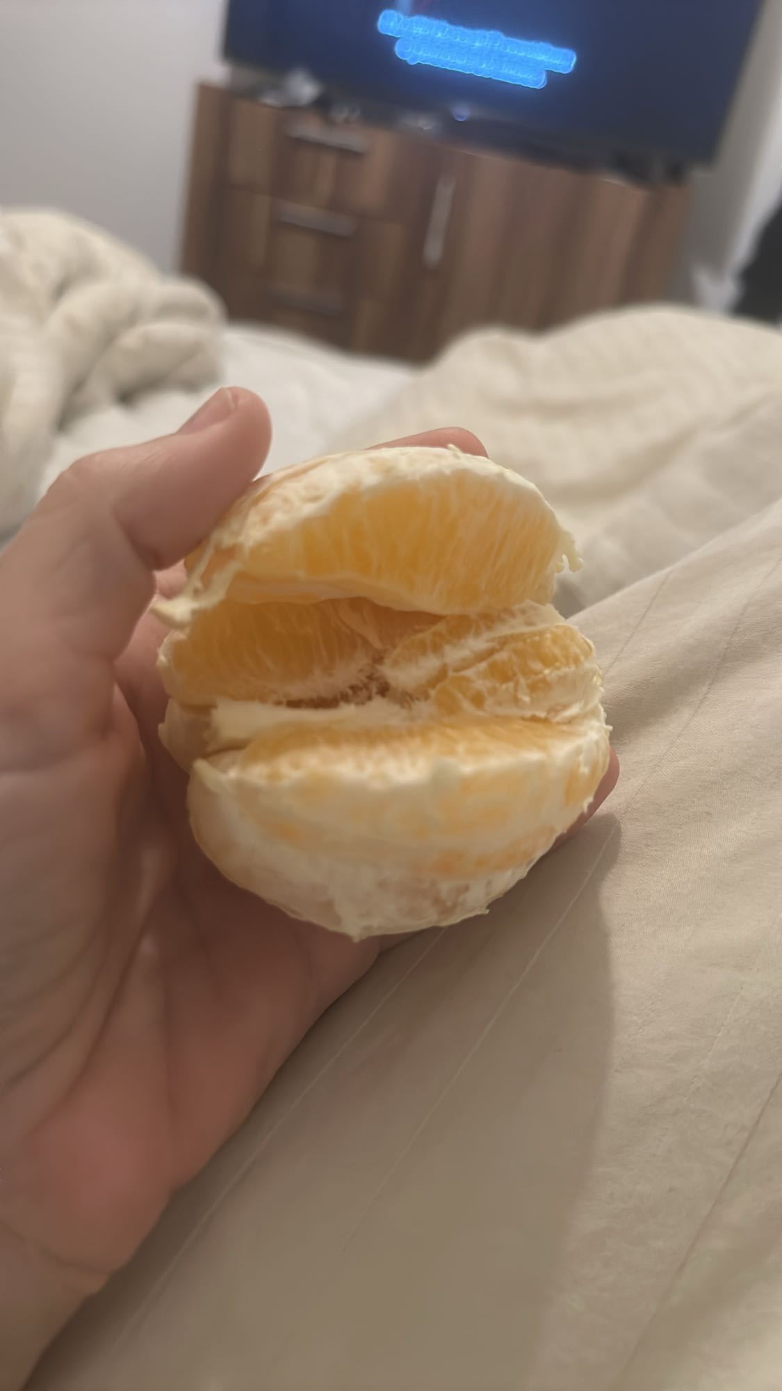 Peeled orange