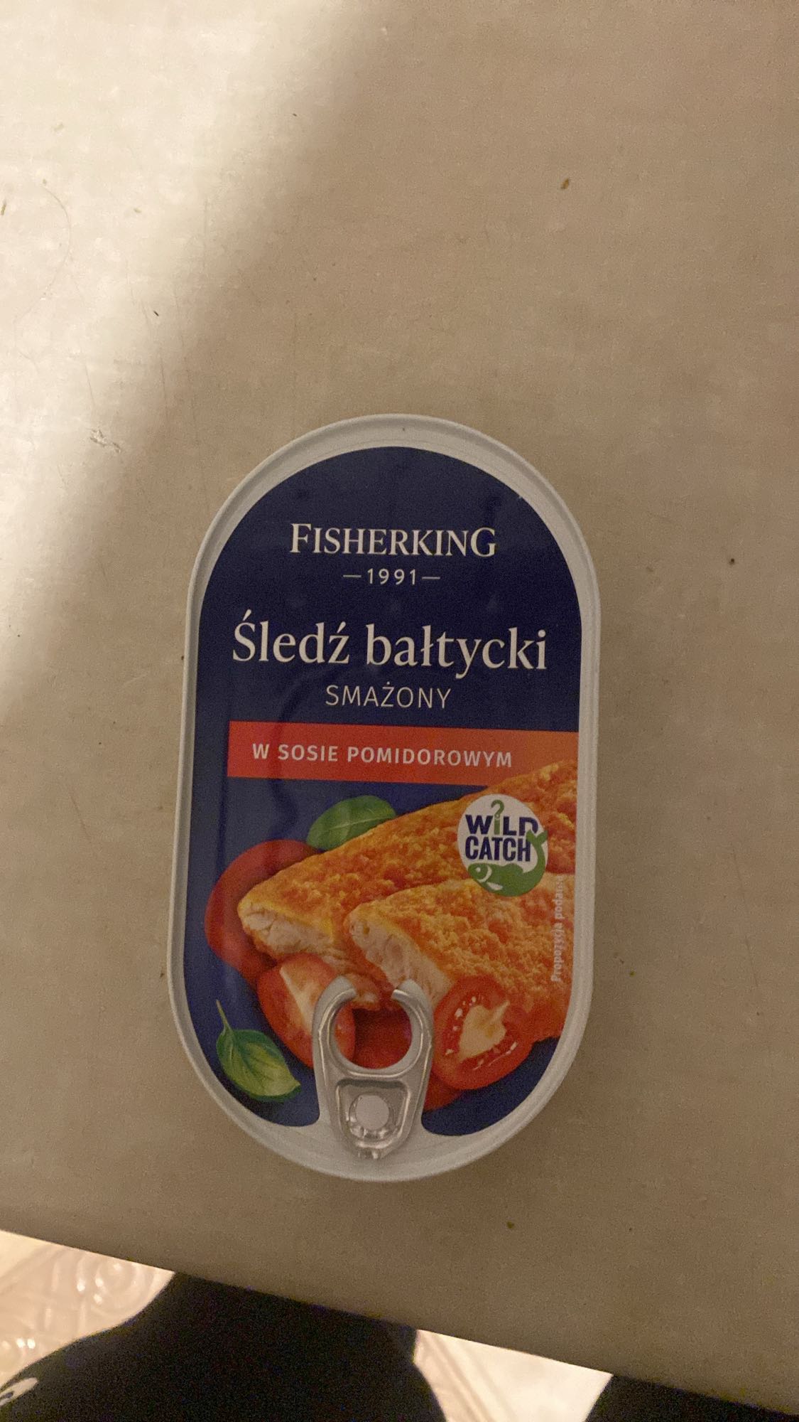 Śledź smażony w sosie pomidorowym