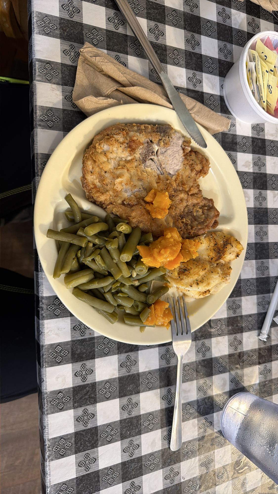 Fried Pork Chop Plate