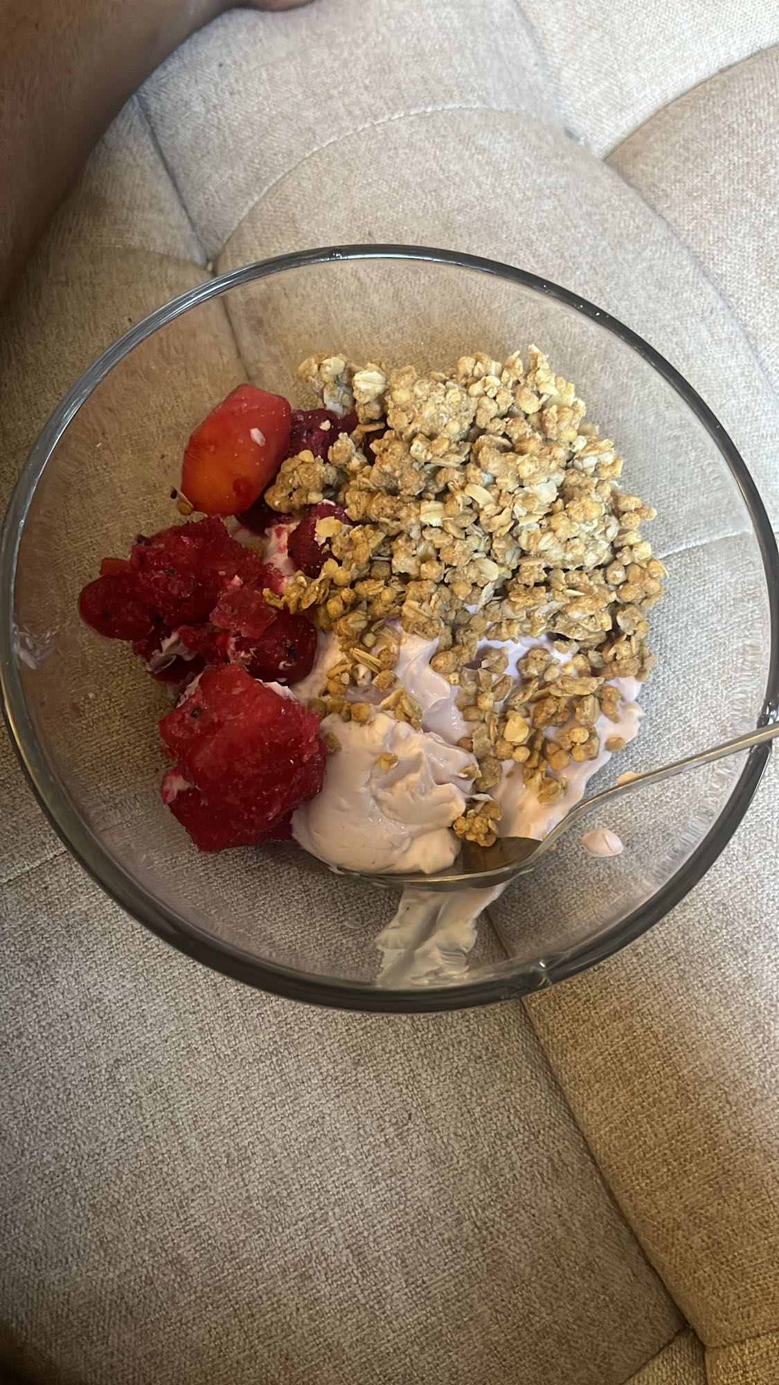Berry Yogurt Granola Bowl