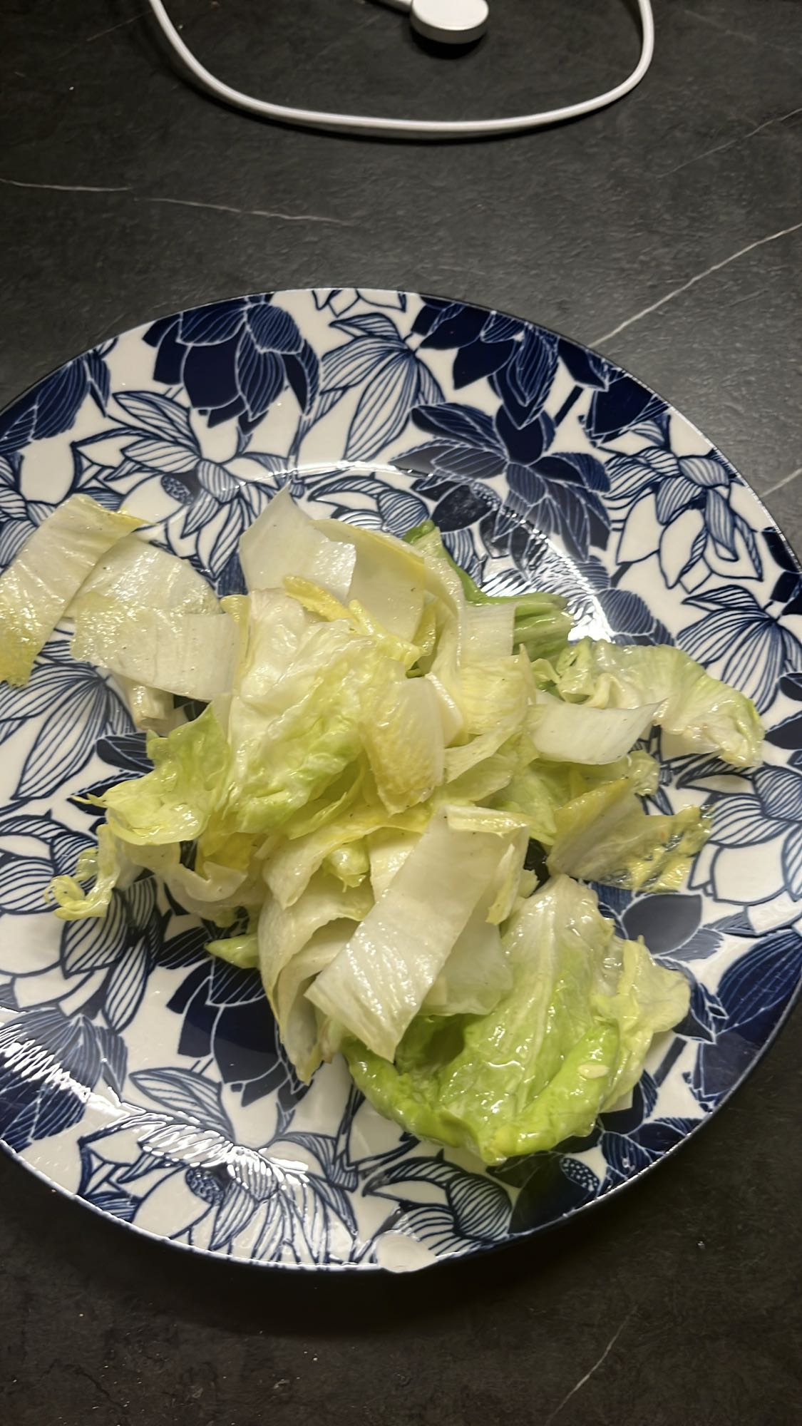 Salade de laitue simple