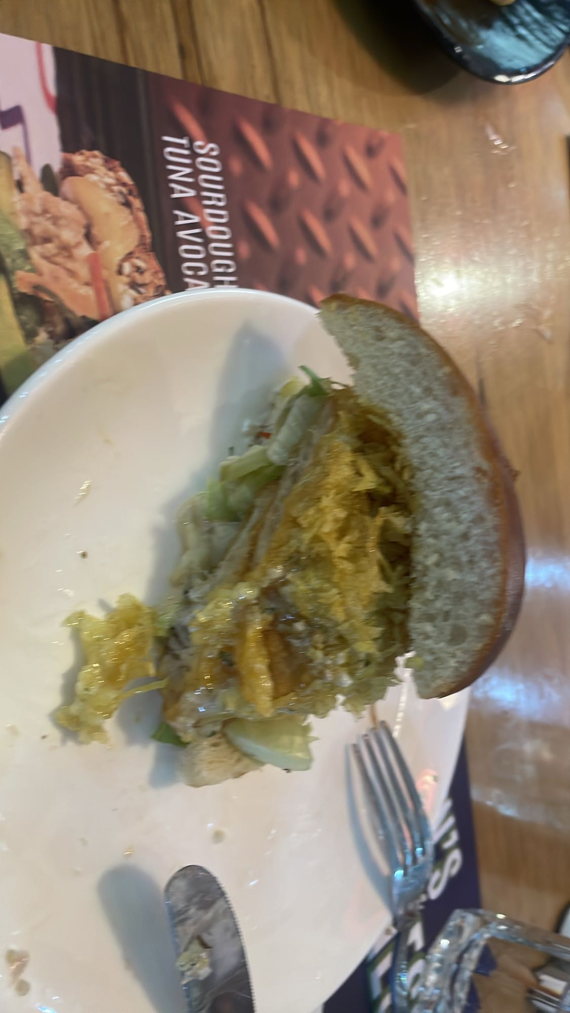 Half Chicken Sandwich