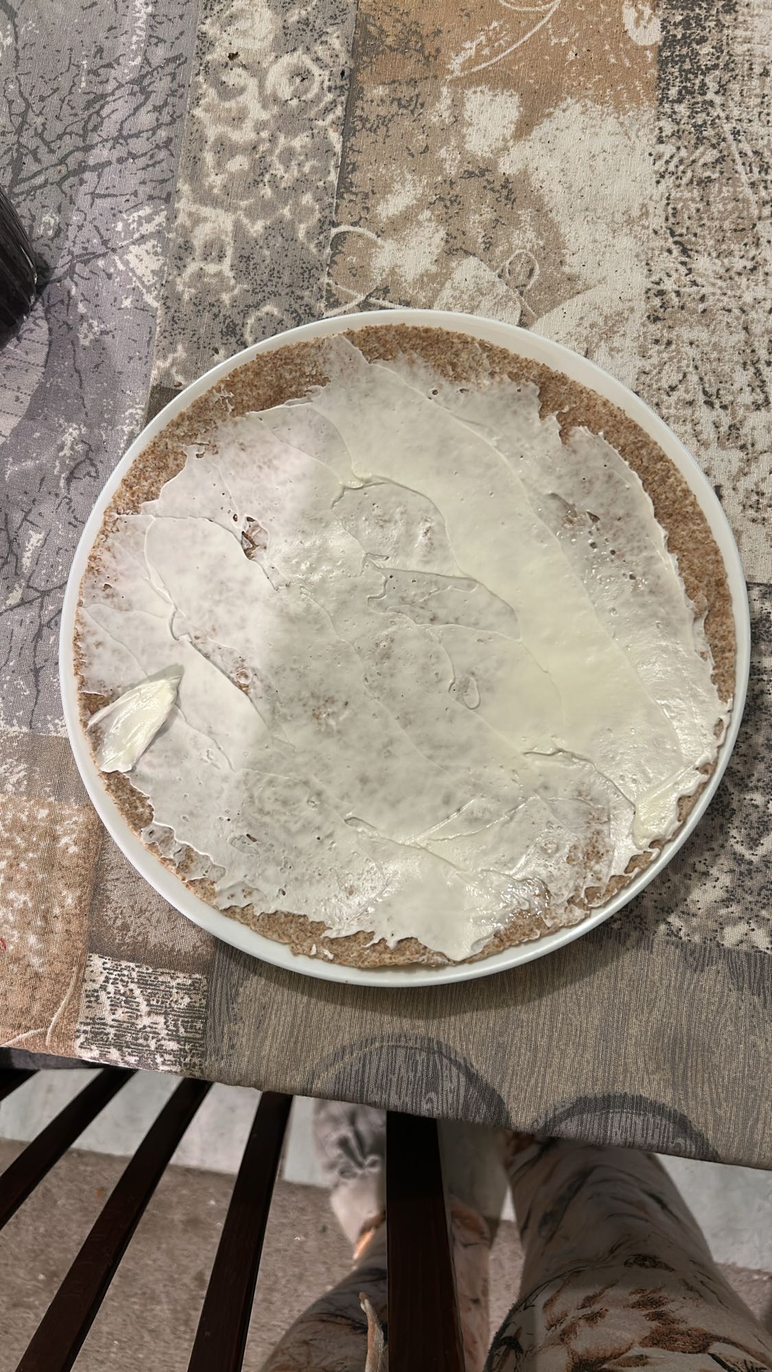 Lipie cu cremă de brânză