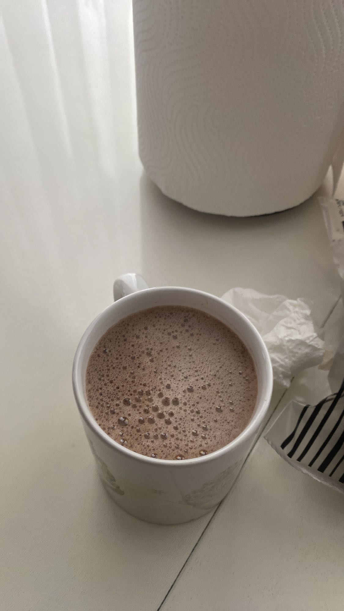 Ceașcă de ciocolată caldă