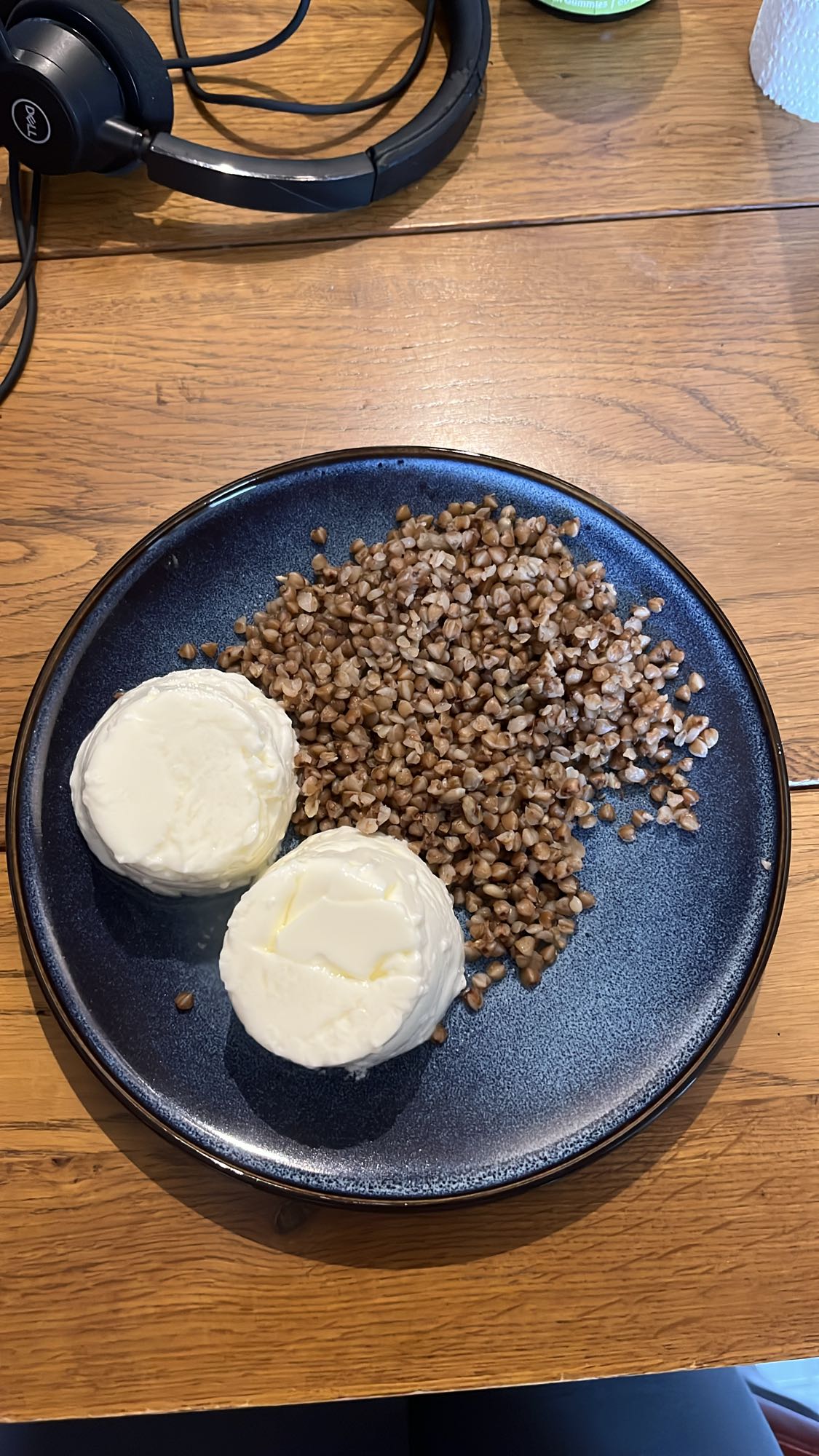 Buckwheat with cottage cheese