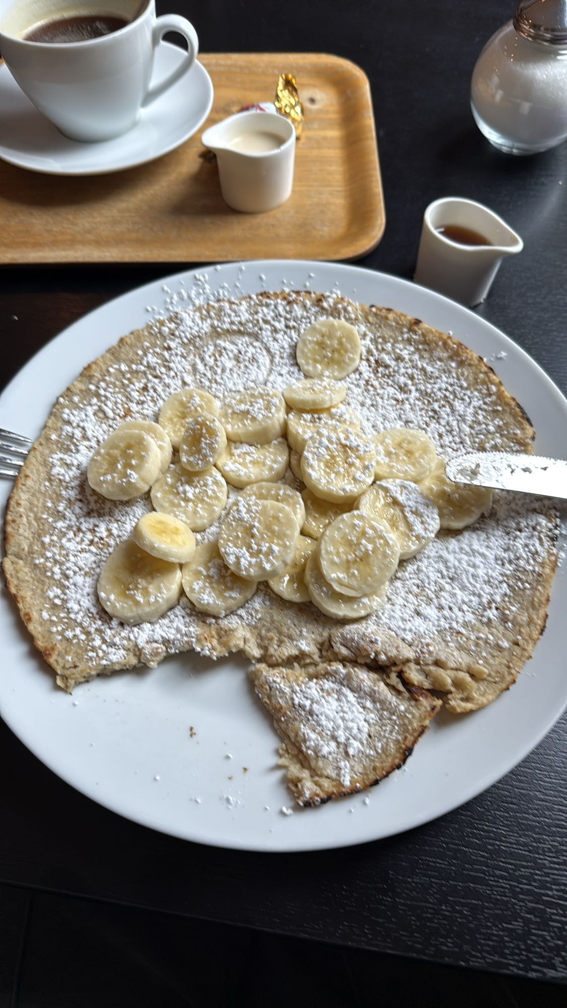 Banaan pannenkoek