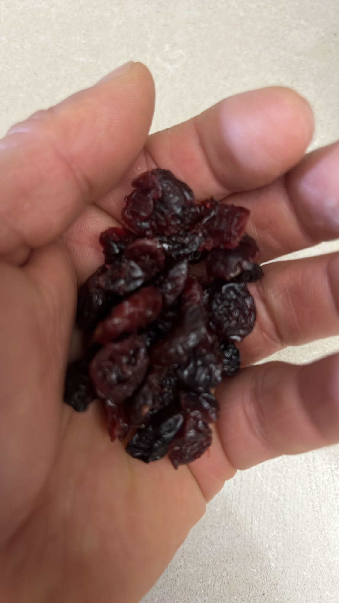 Kurutulmuş yaban mersini