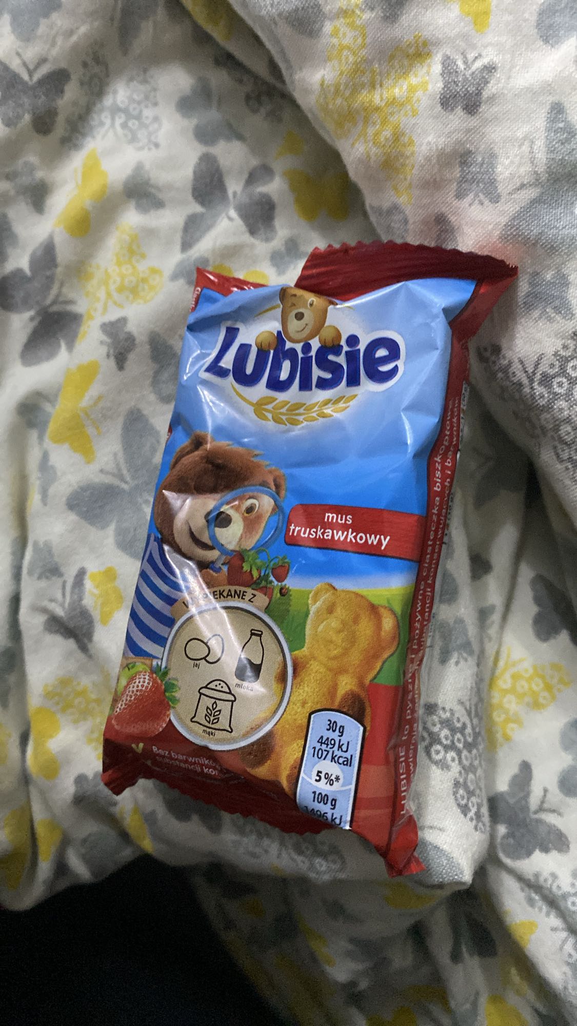 Lubisie mus truskawkowy