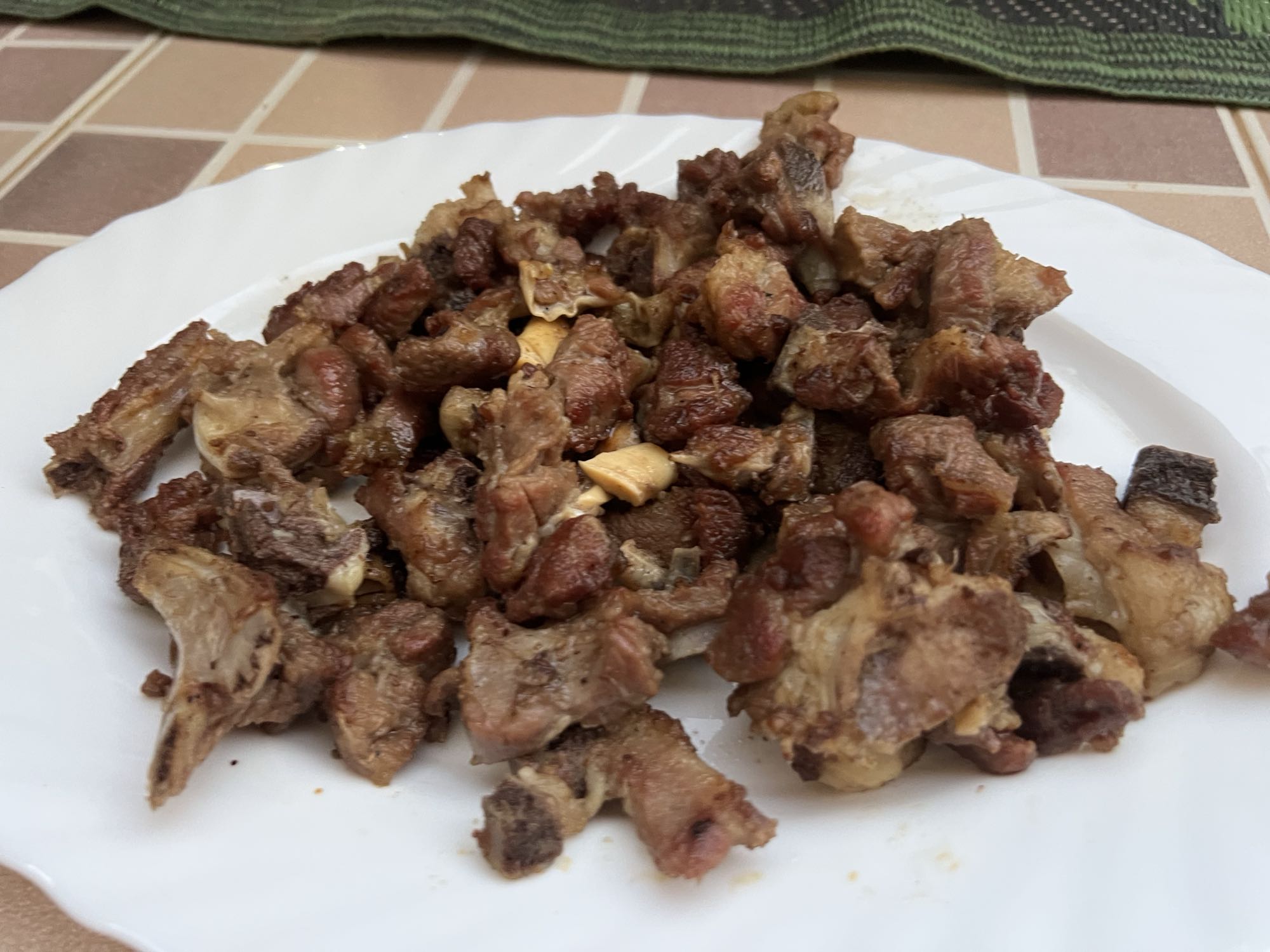 Fried Lamb Pieces