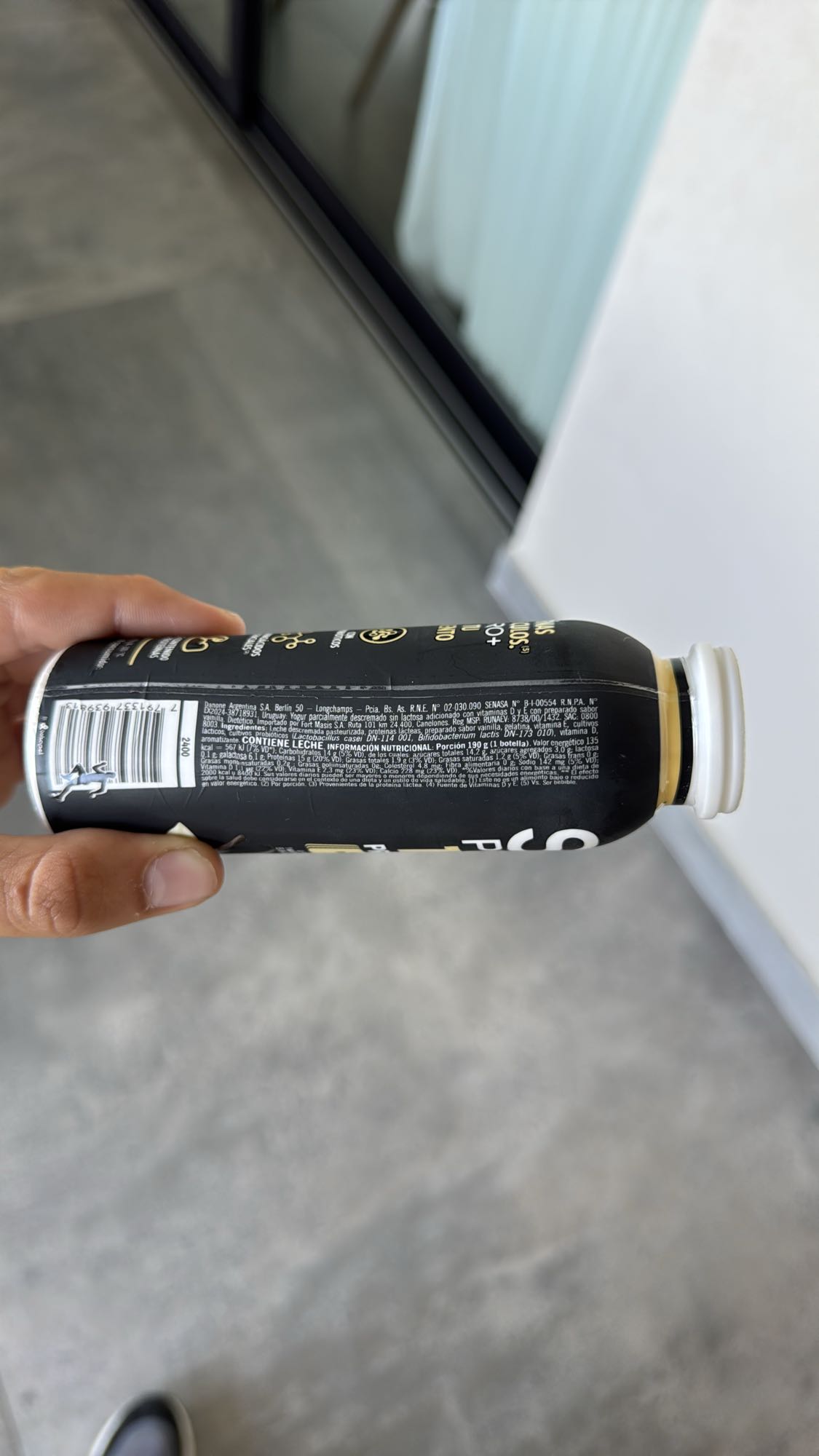 bebida láctea proteica