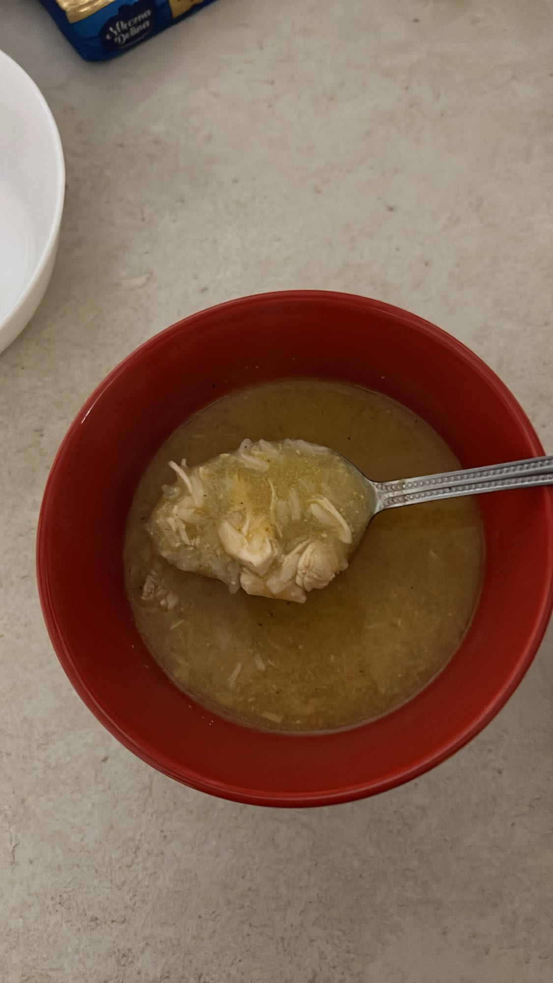 rosół z kurczakiem