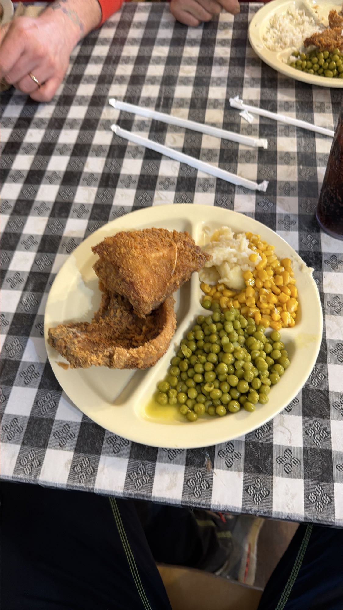 Fried Fish with Sides
