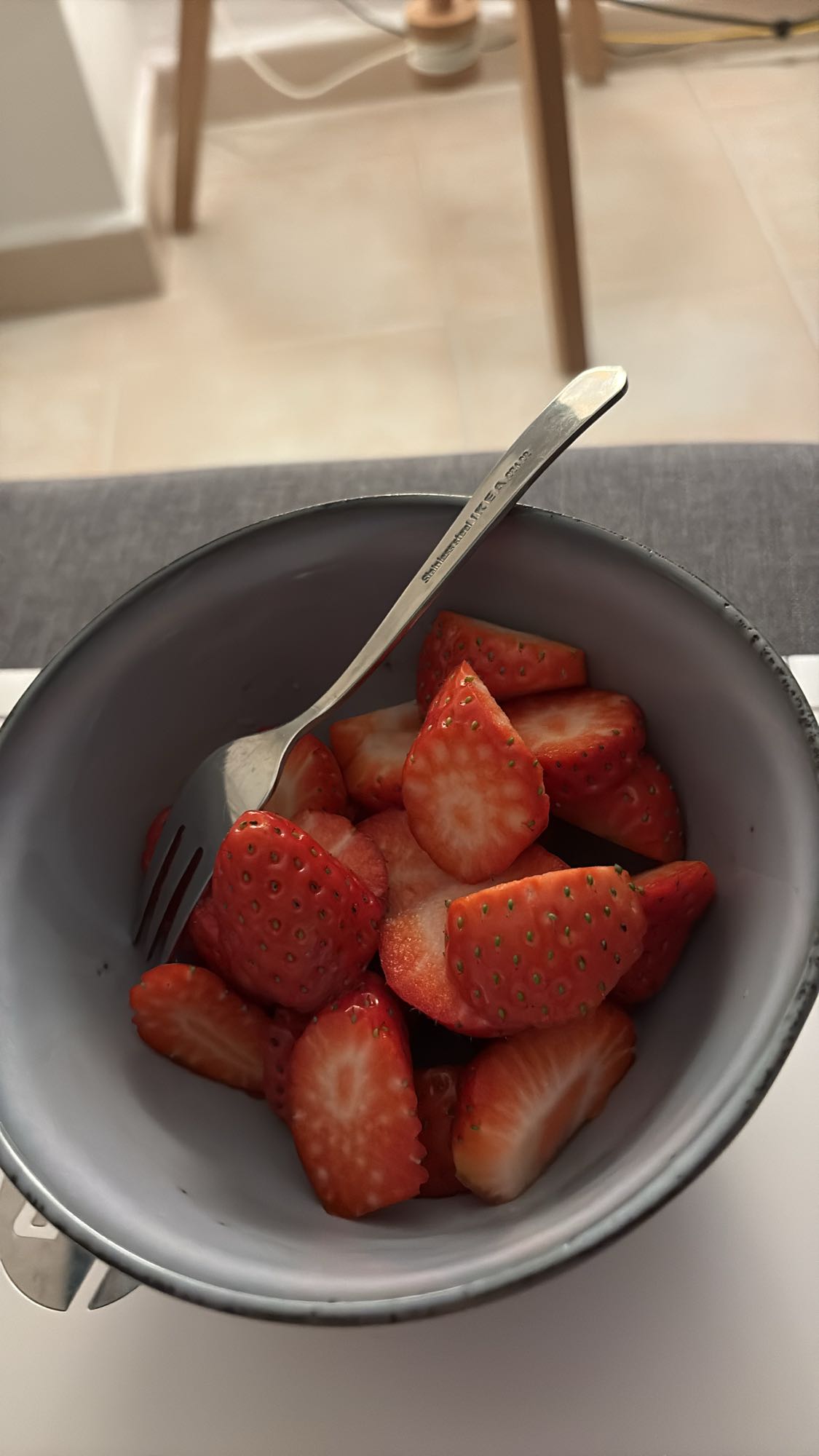 Fresh Strawberries Bowl