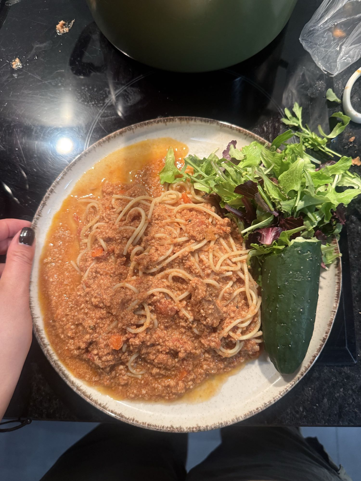 Spaghetti Bolognese Plate