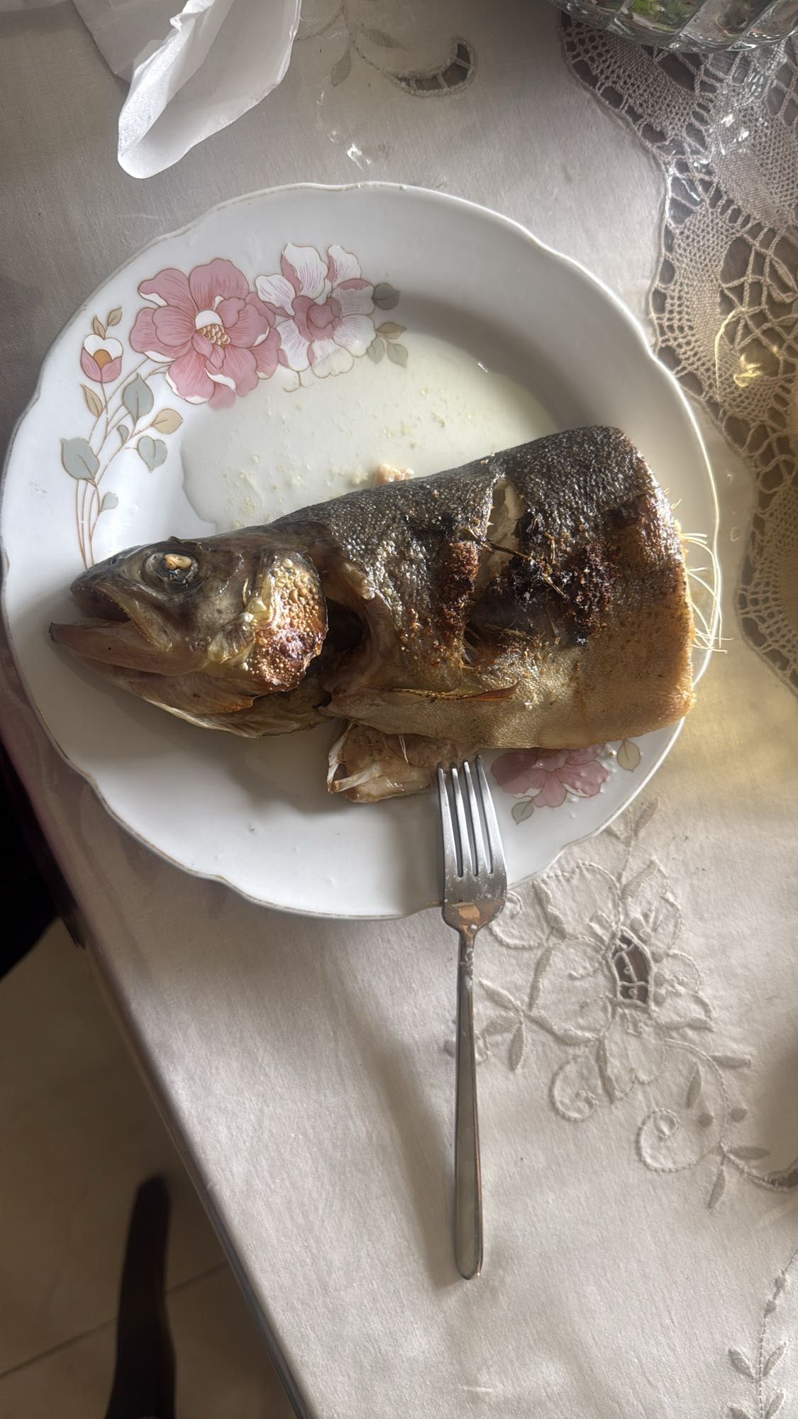 Grilled Fish Head