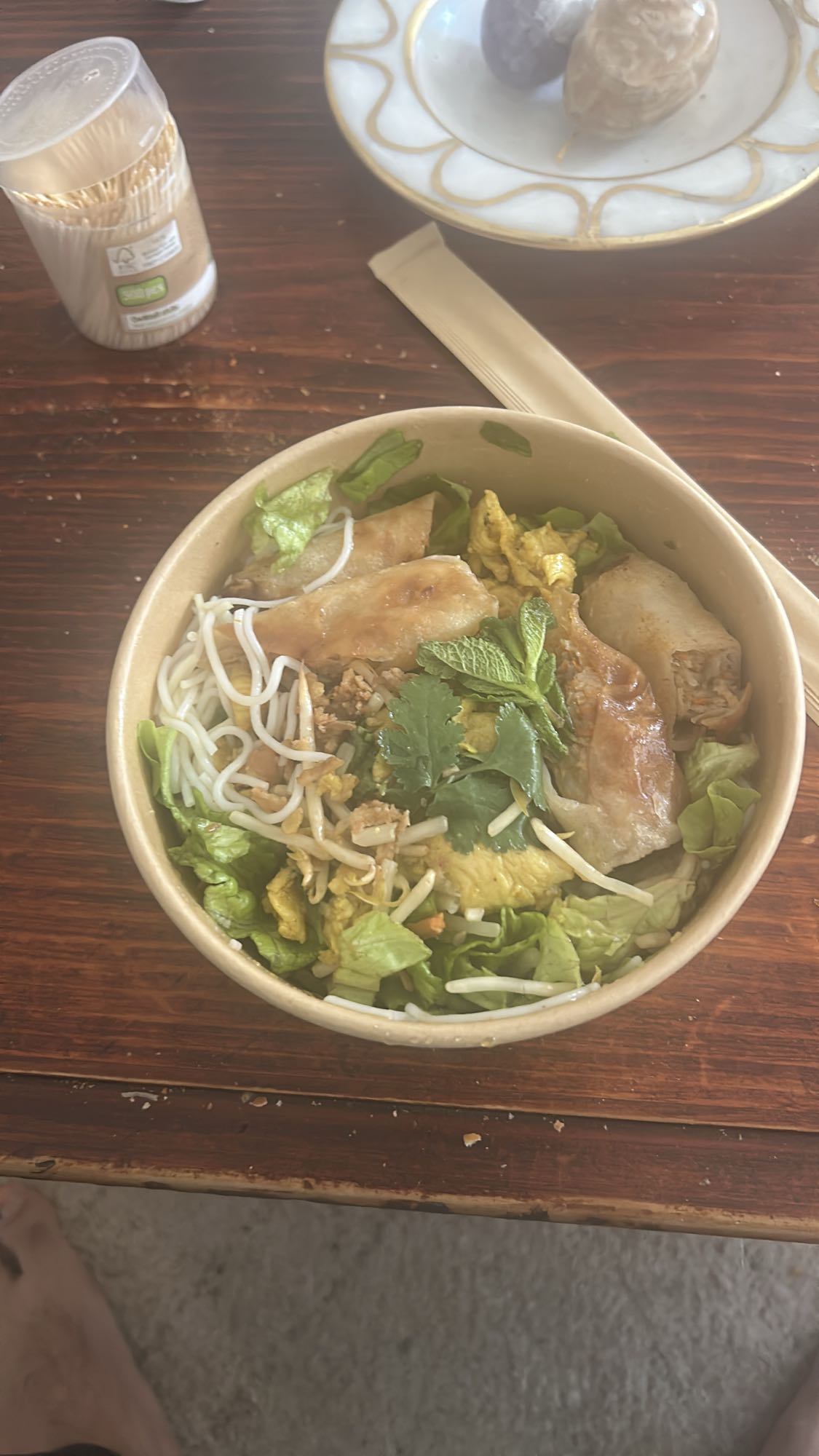 Salade vietnamienne au poulet