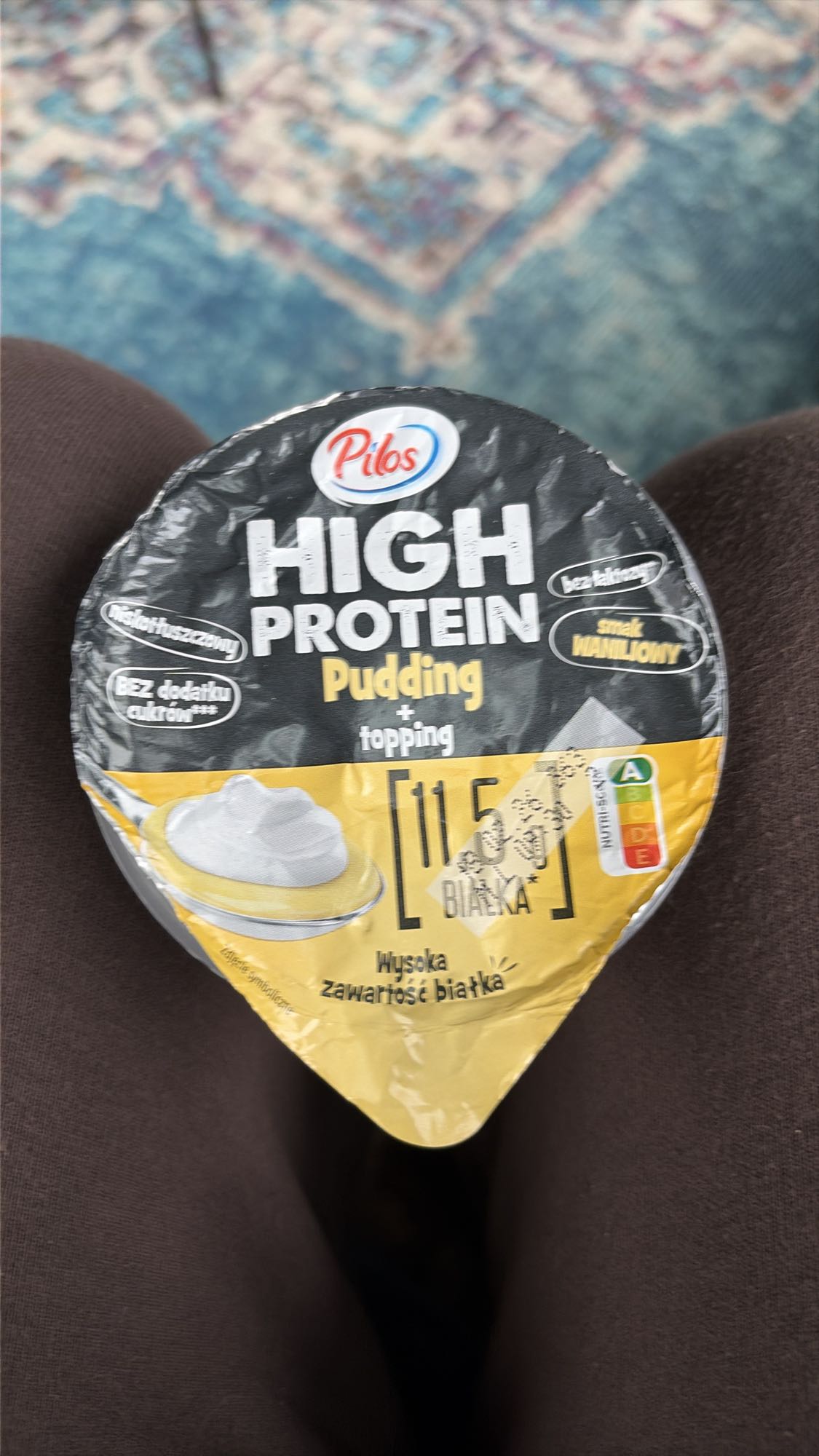 Pudding wysokobiałkowy waniliowy