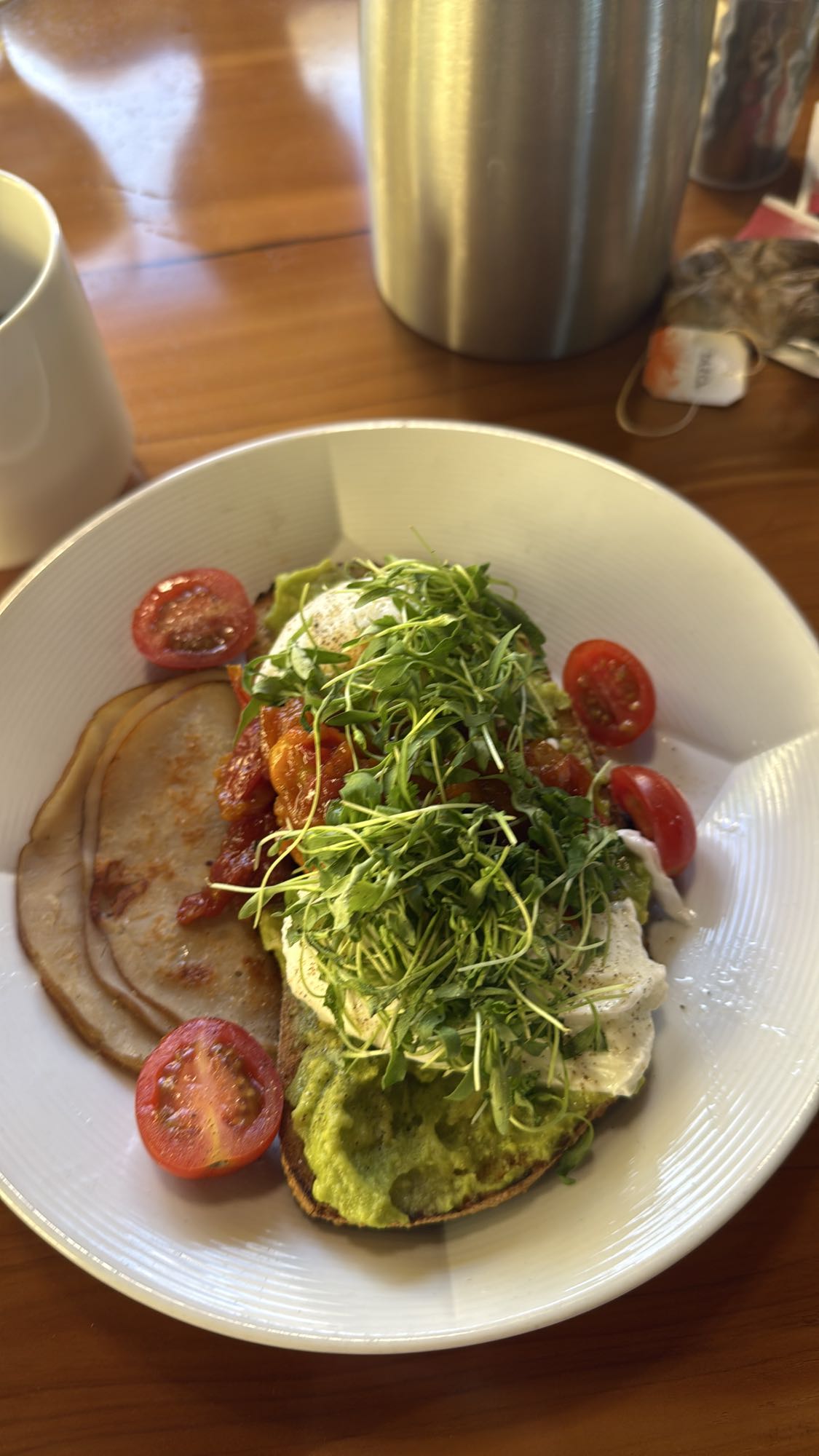 Avocado Toast with Turkey