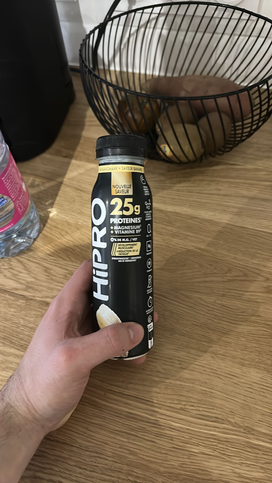 Boisson protéinée banane