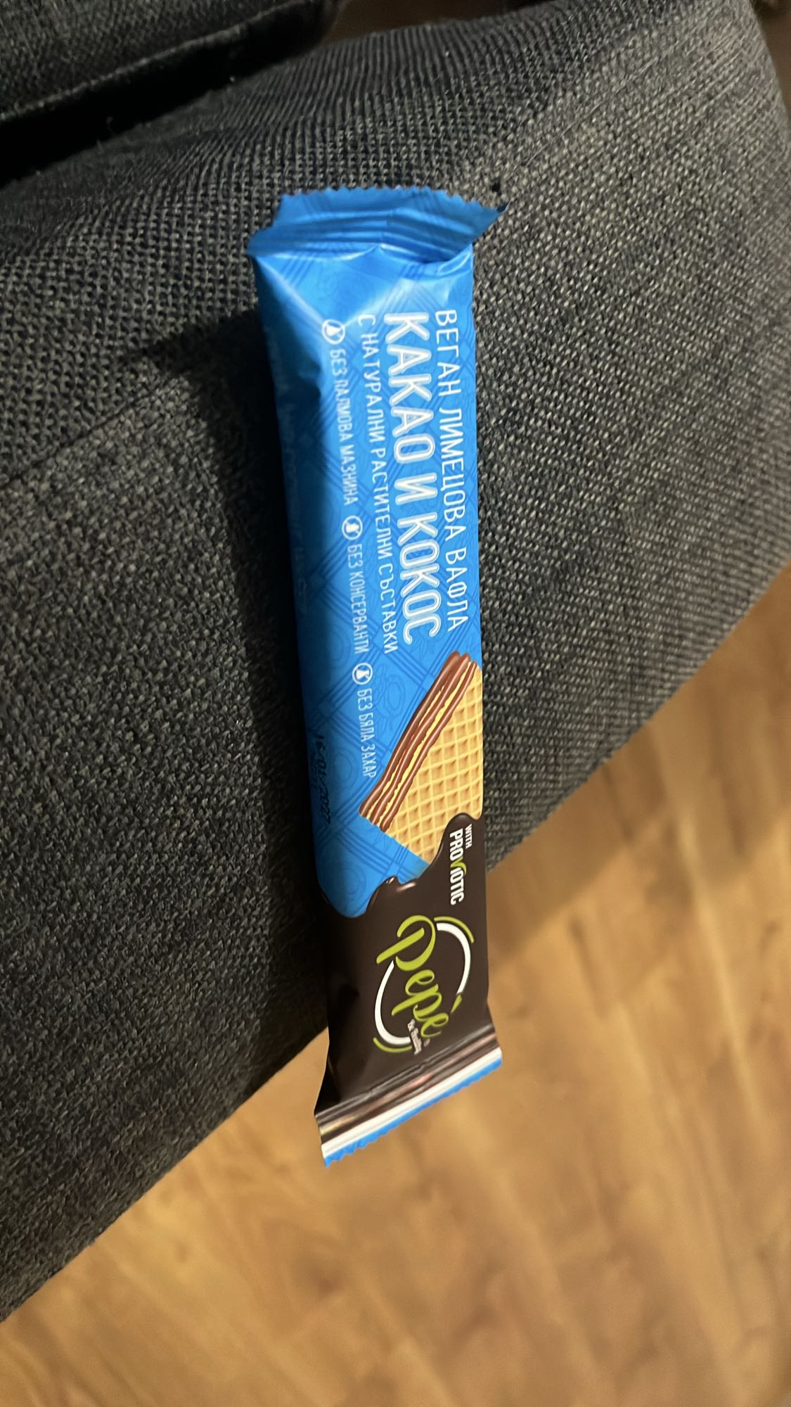 Веган вафла какао и кокос