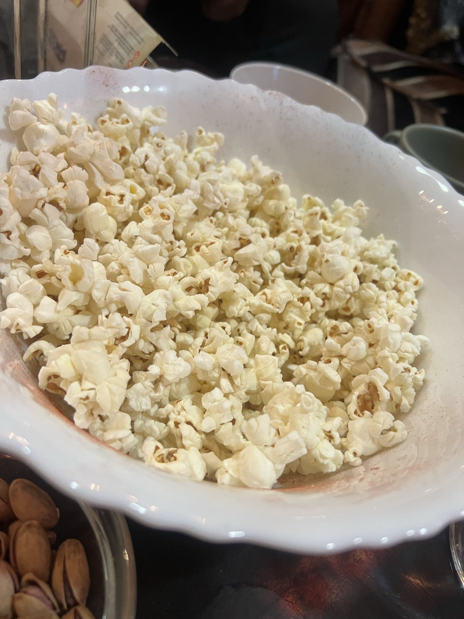 Plain Popcorn Bowl