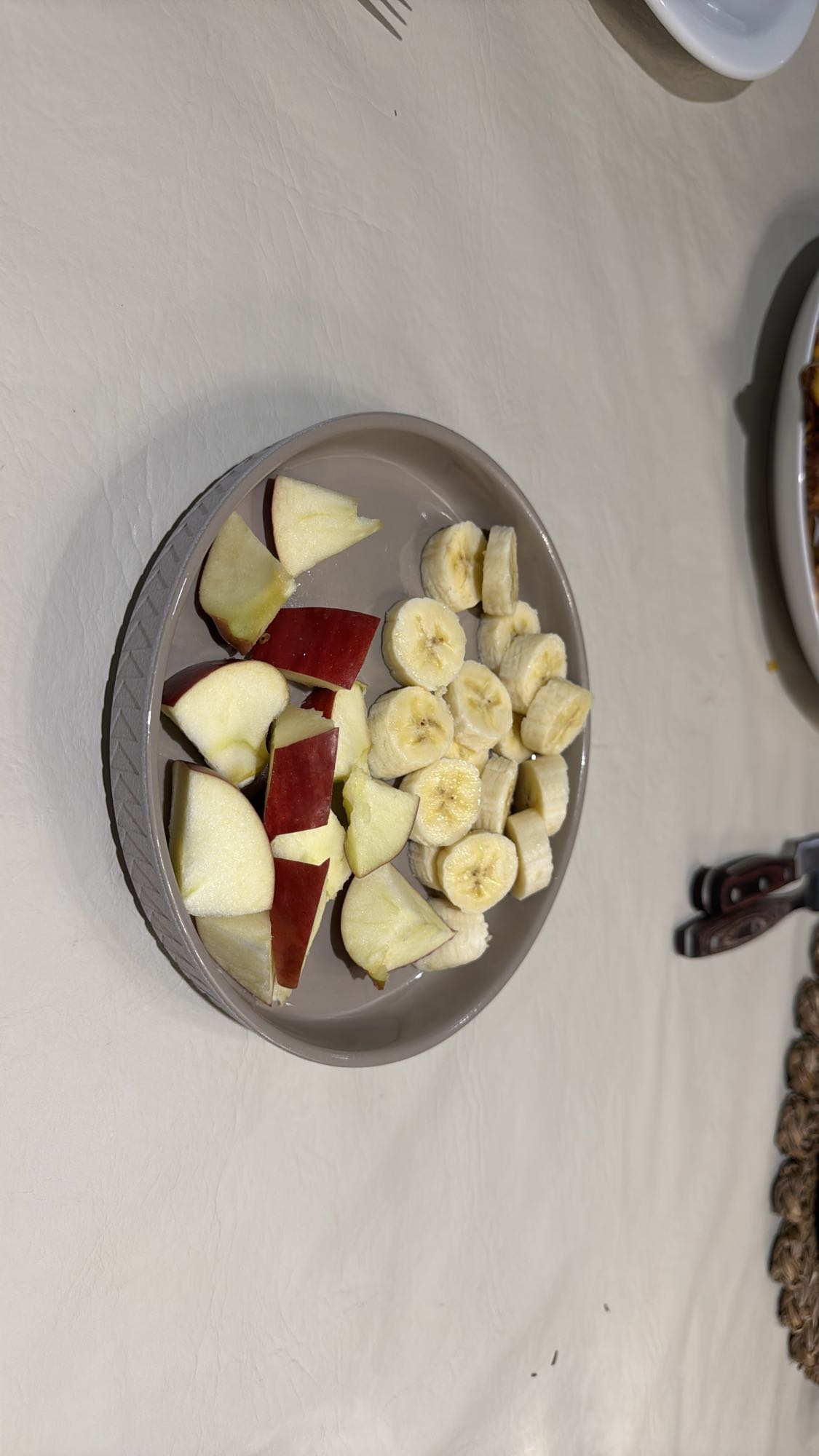 Plato de frutas frescas