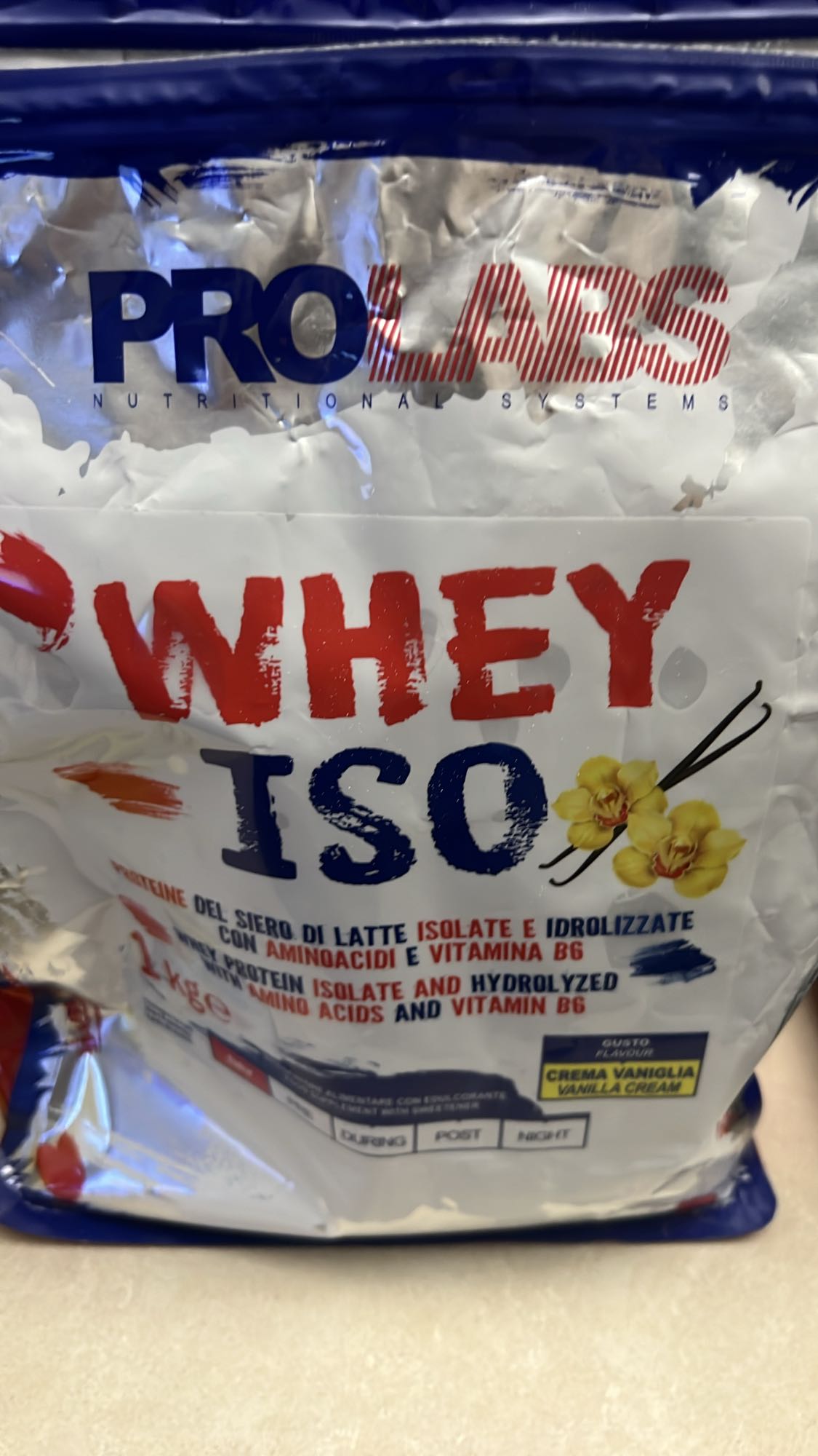 Whey Iso Vaniglia