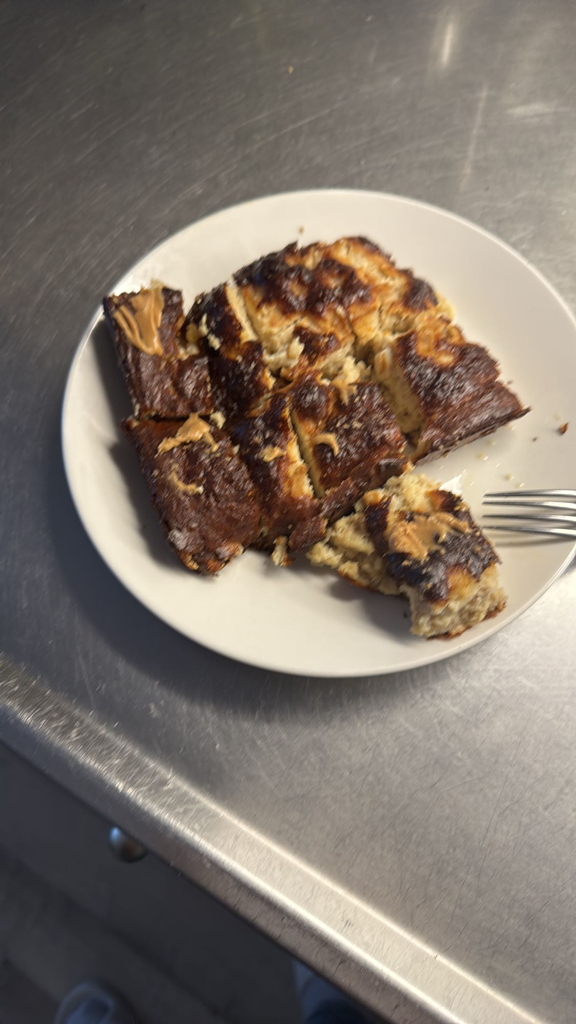 Jordnötssmör bananbröd