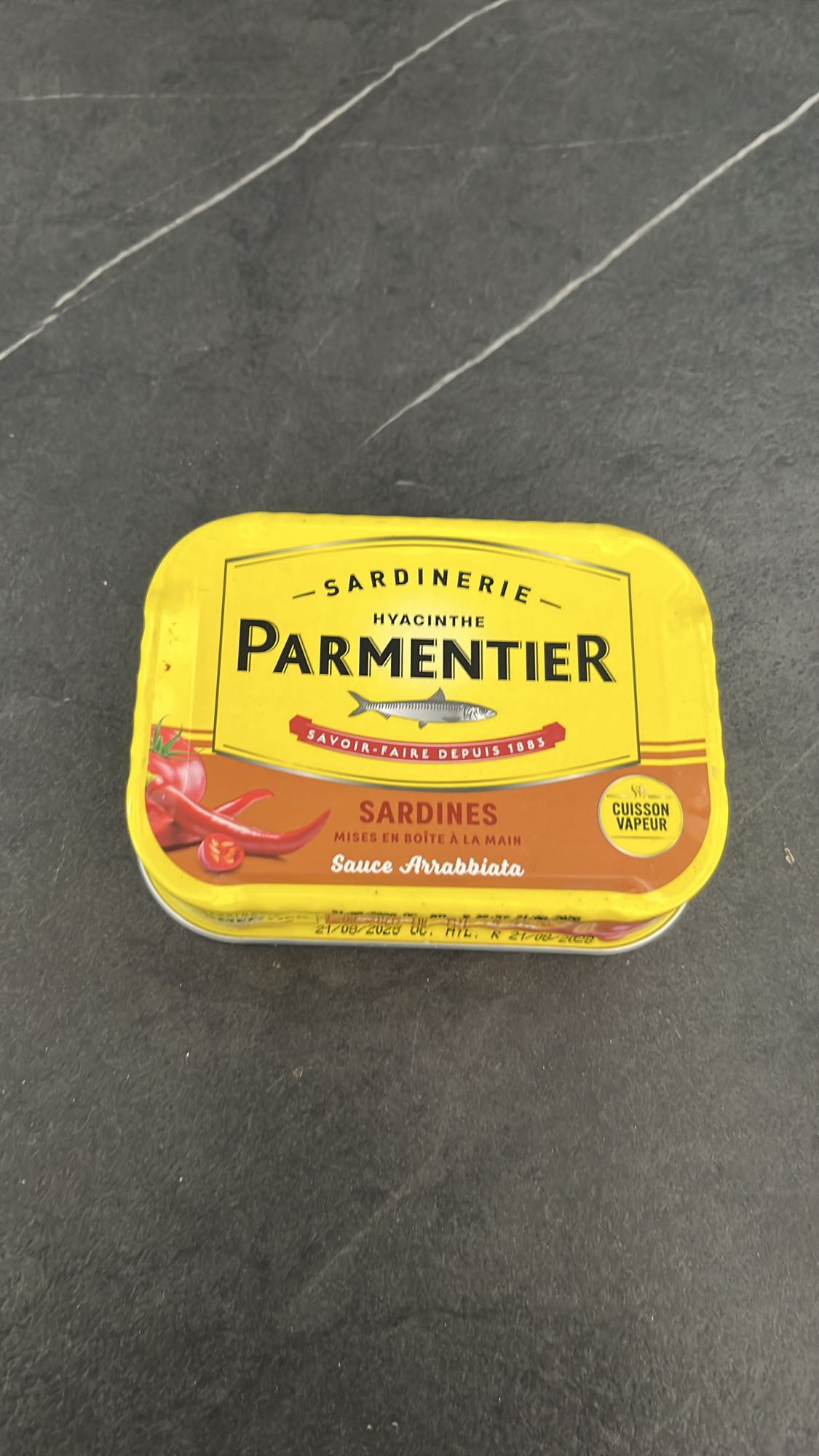 Sardines sauce arrabbiata