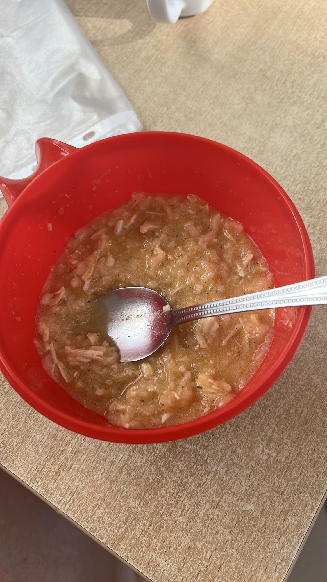 zupa z kurczakiem i ryżem