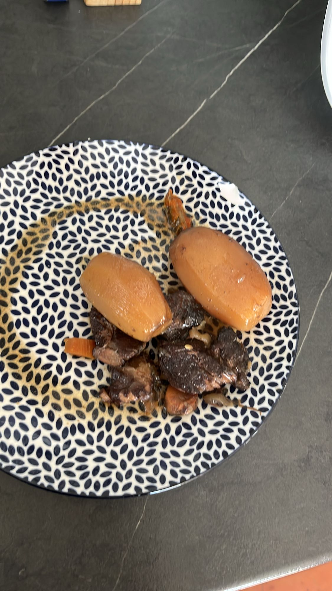 Boeuf mijoté avec pommes de terre