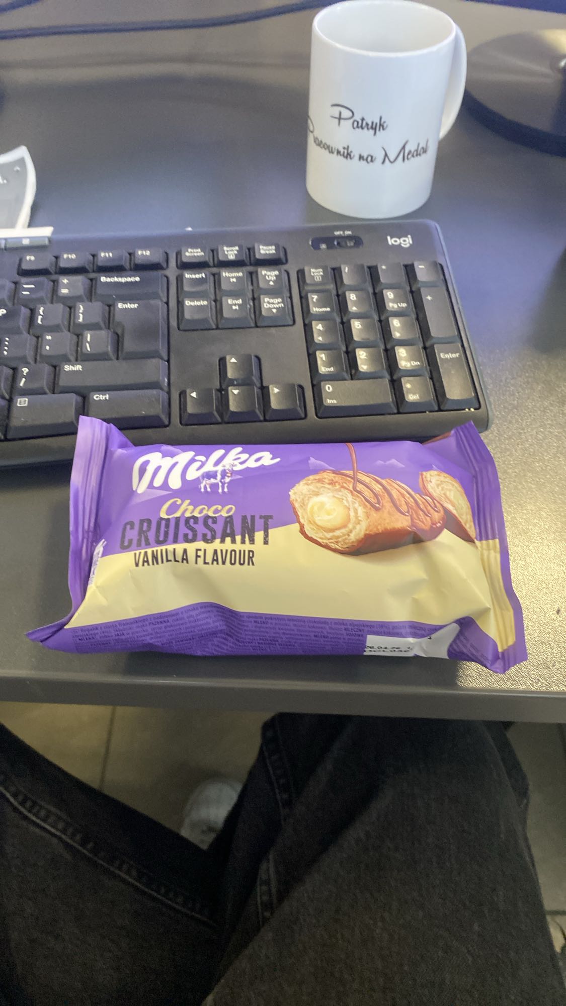 Milka choco croissant
