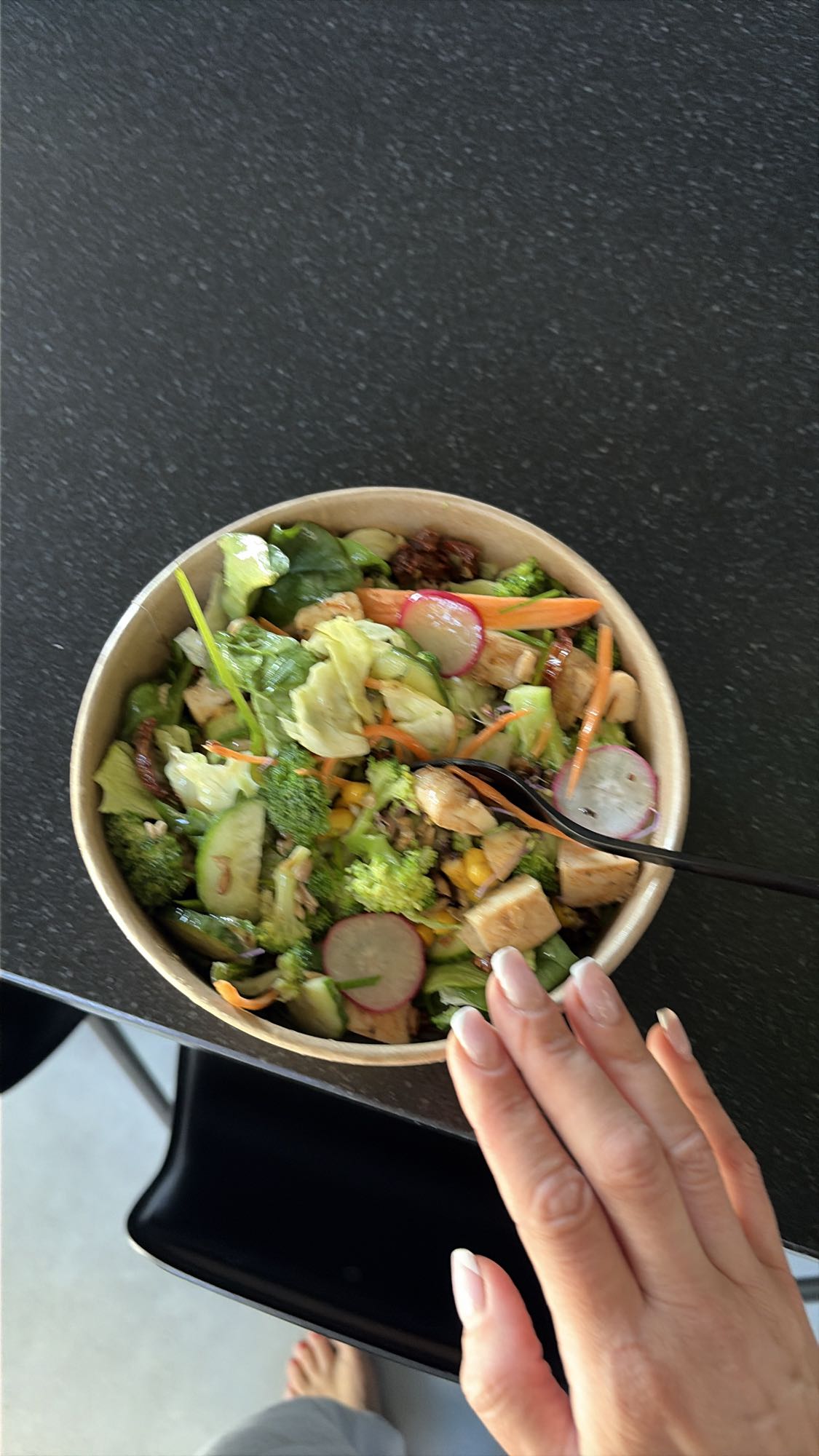 Sałatka z kurczakiem