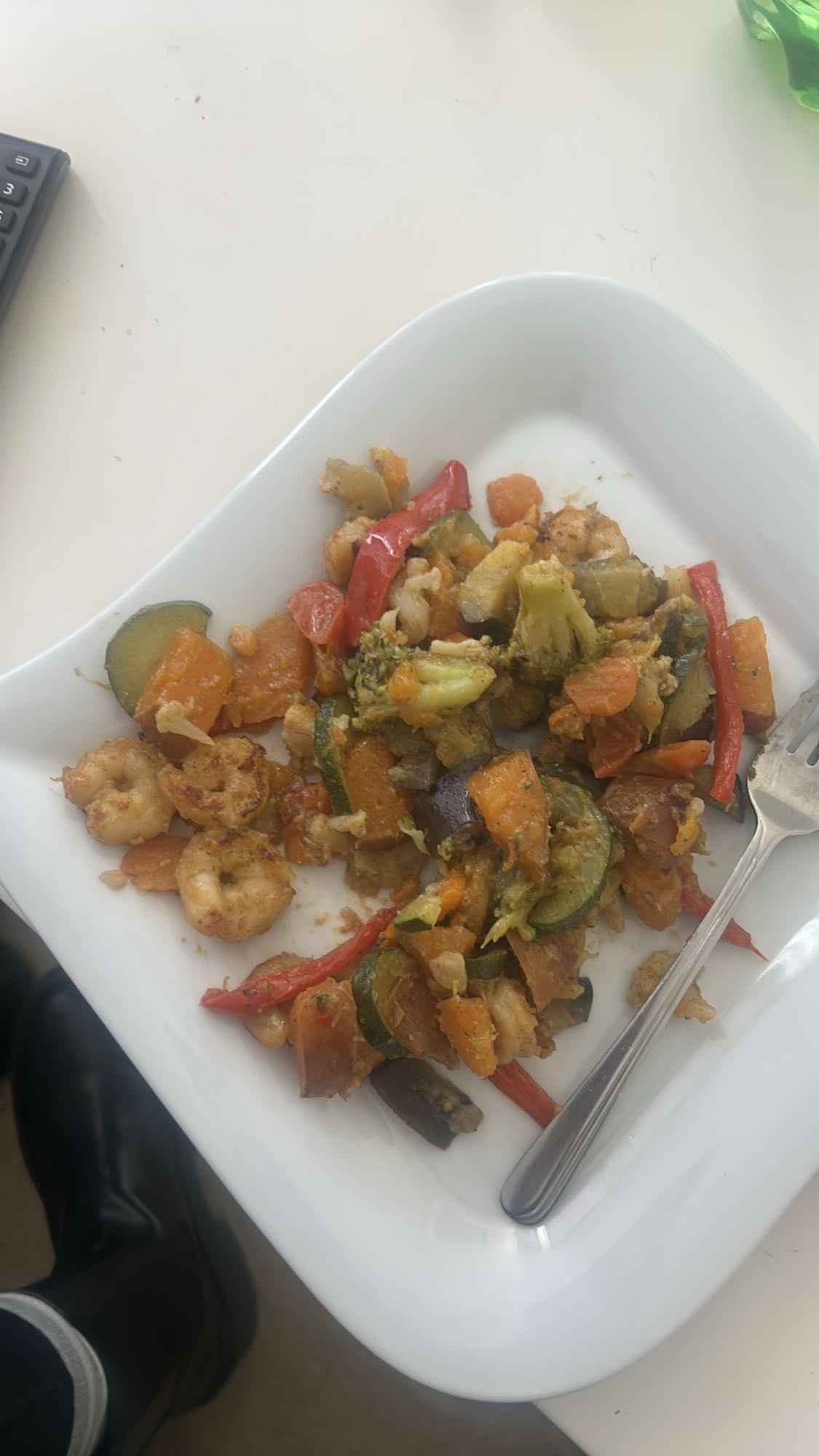 Karidesli Sebze Sote