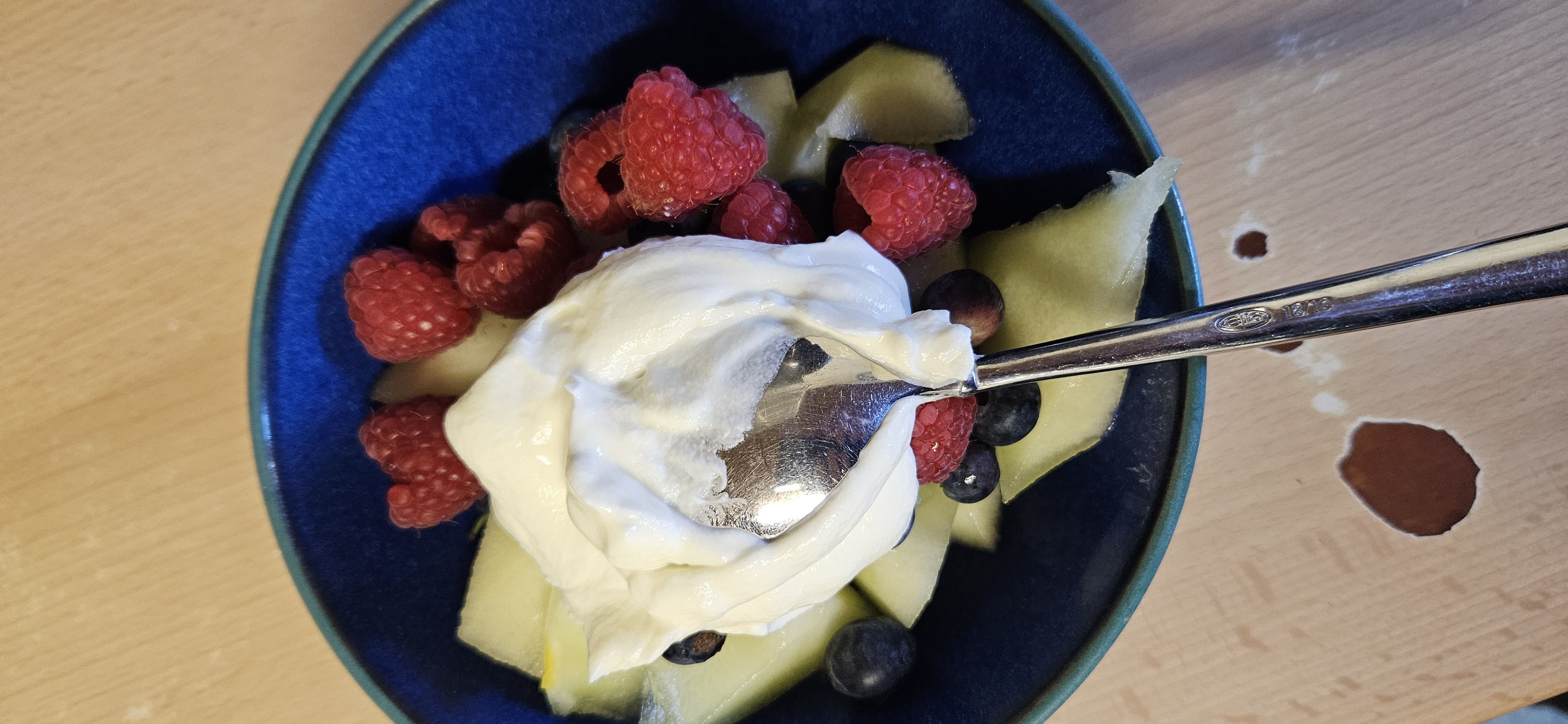 Fruit yogurt bowl