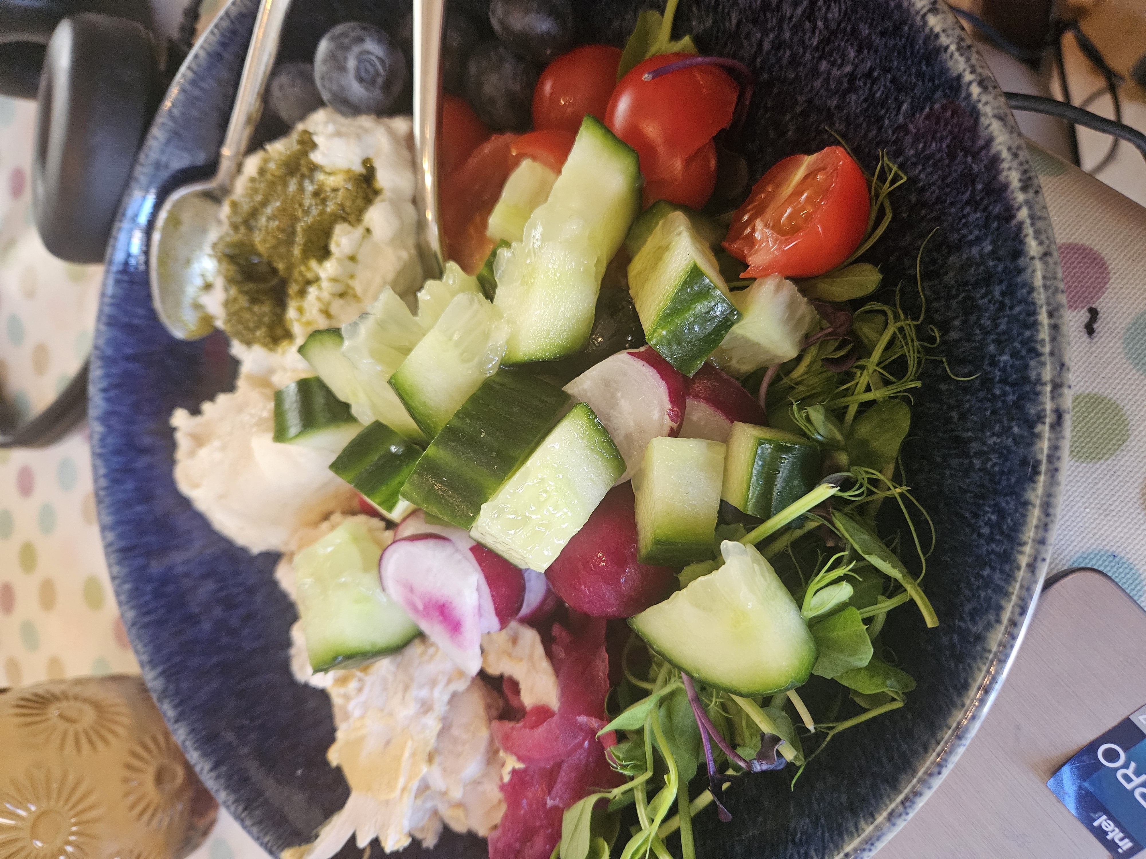 Fresh Veggie Salad Bowl