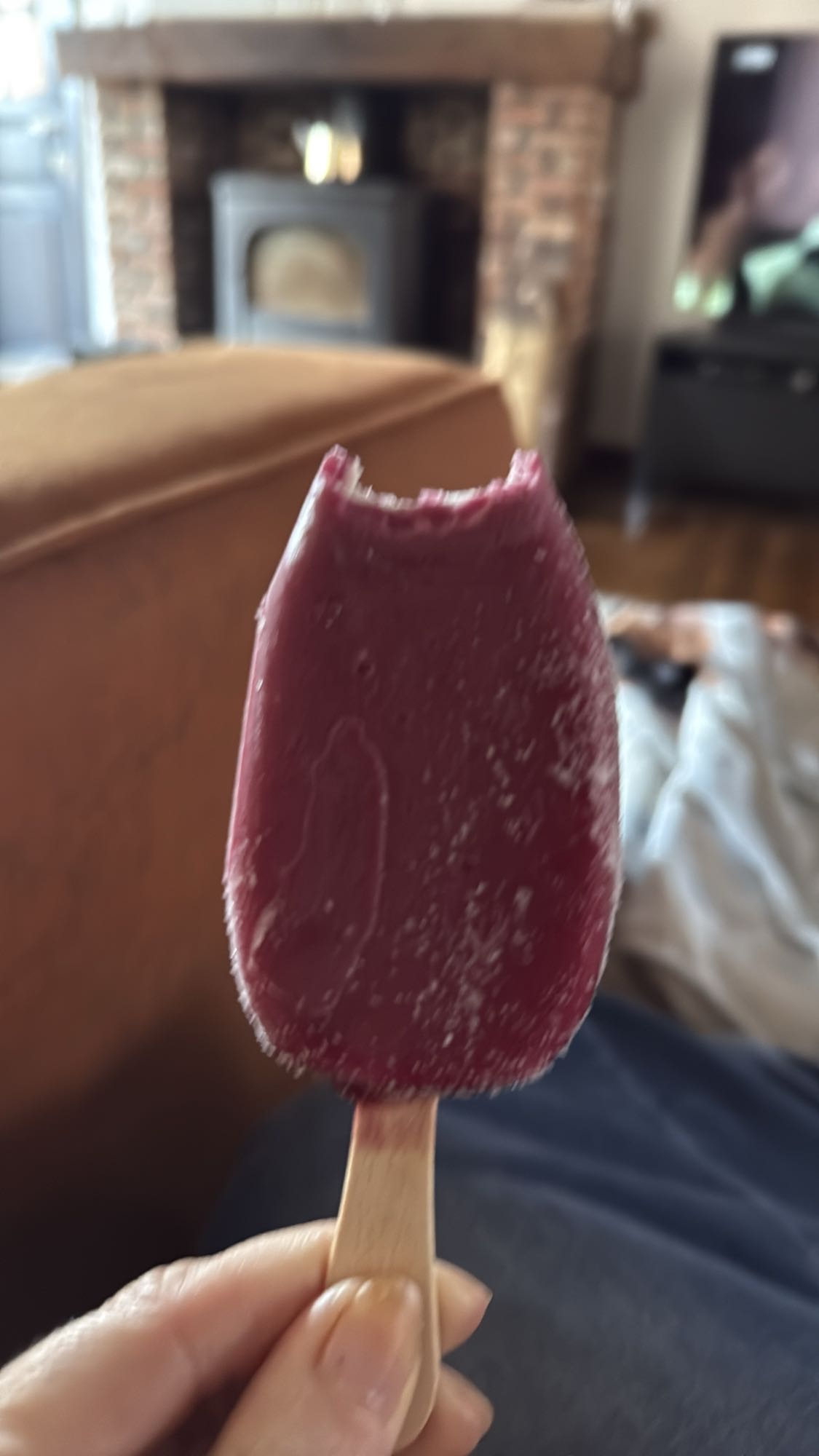 fruitijsje op stokje