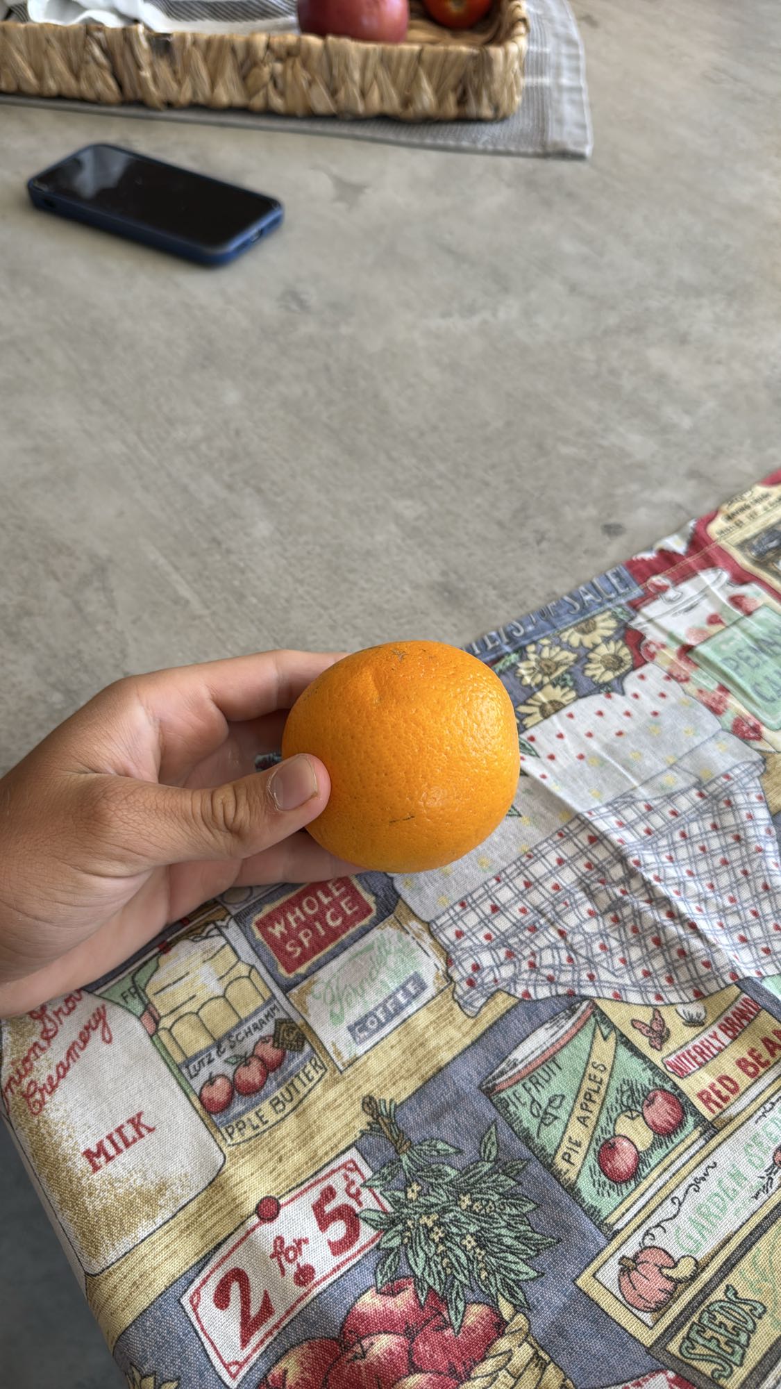 naranja entera