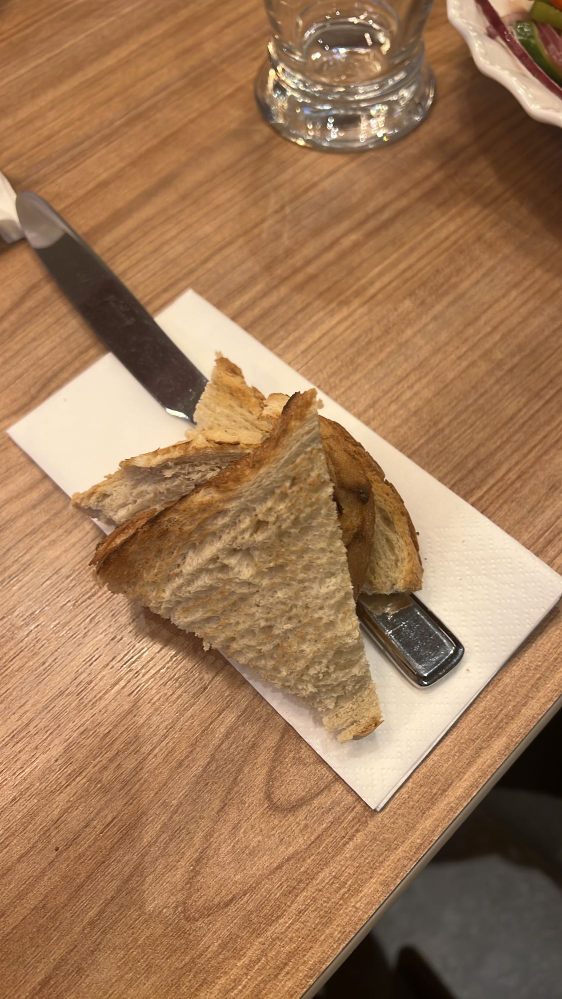 Pâine prăjită simplă