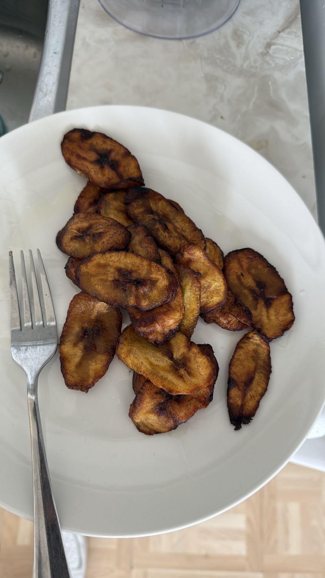 Bananes plantains frites