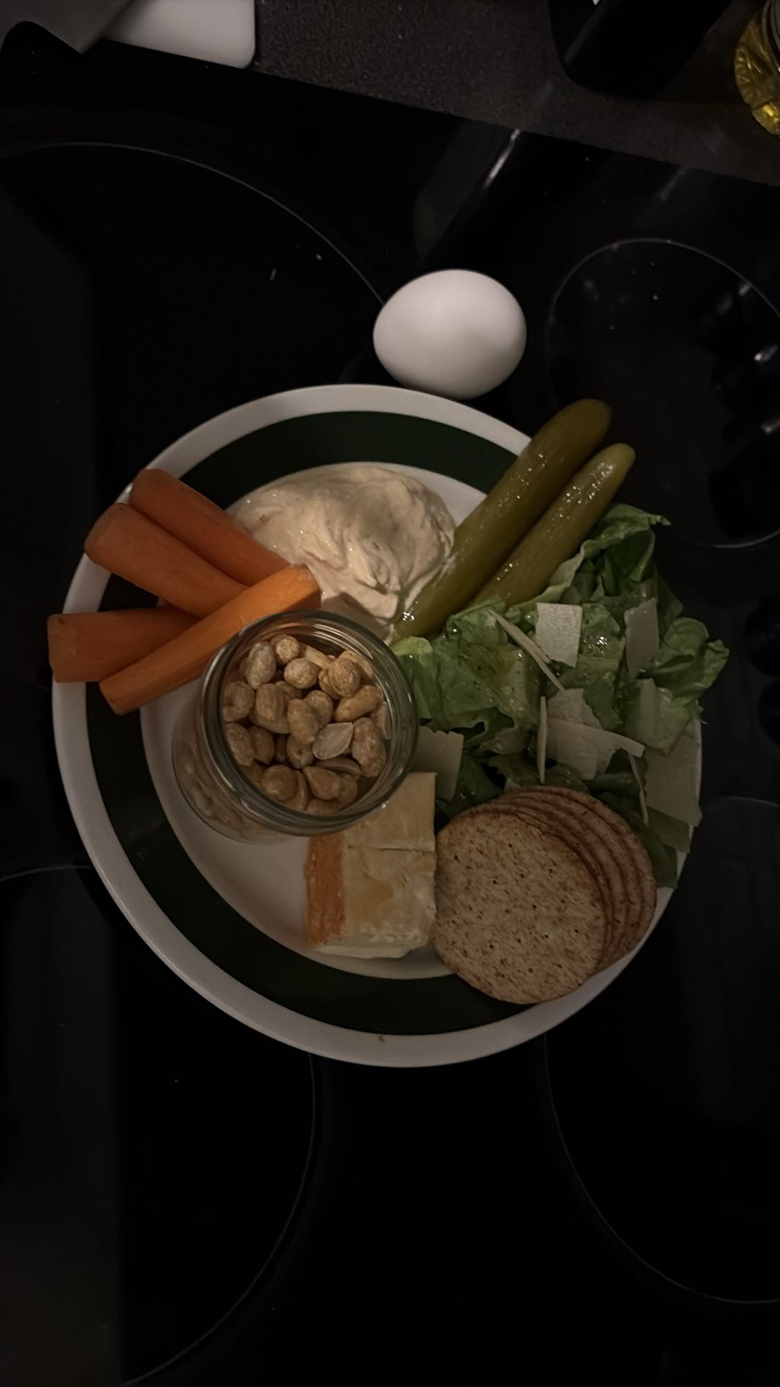 Mellanmålstallrik mix