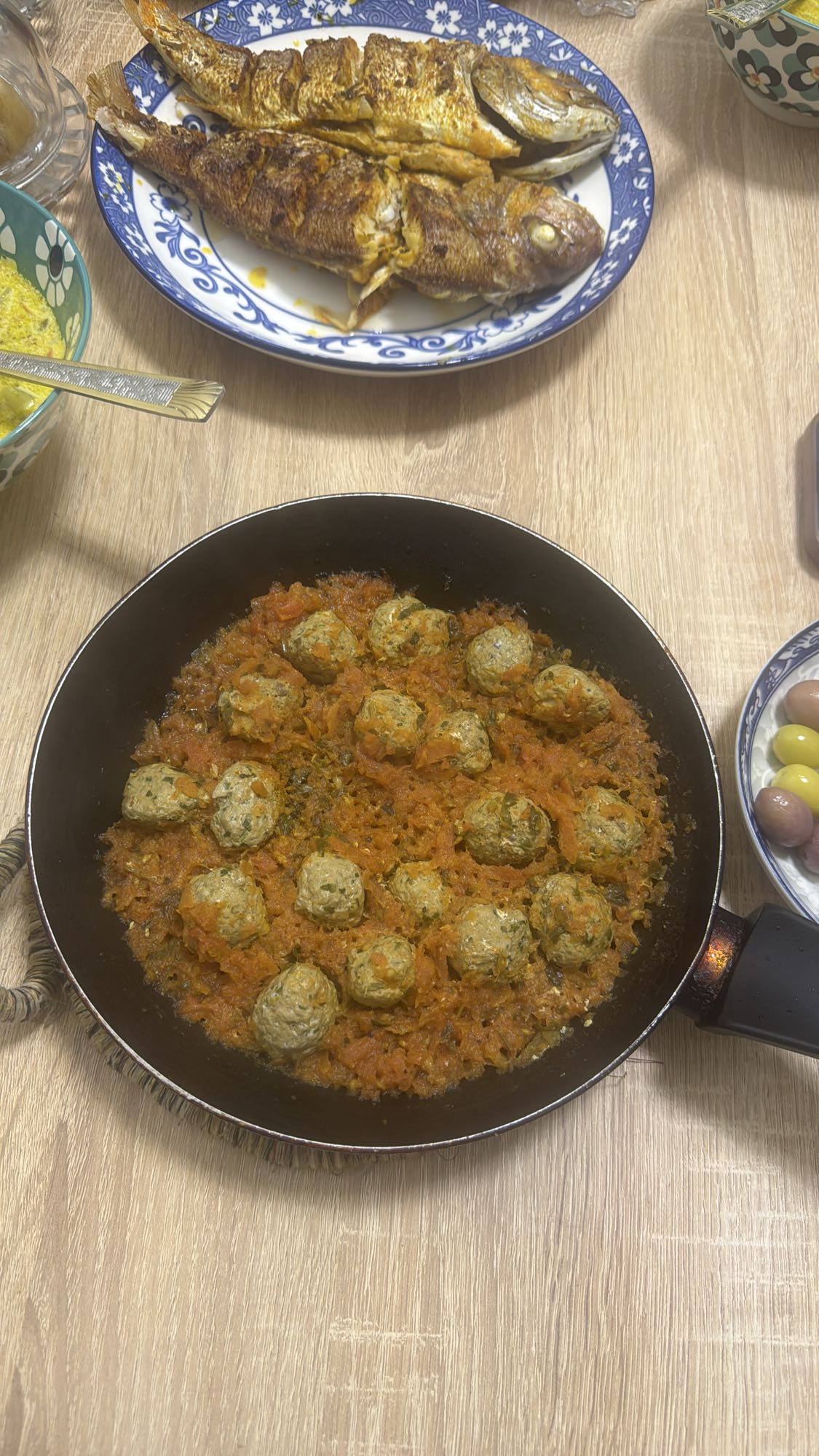 Boulettes sauce tomate et poisson
