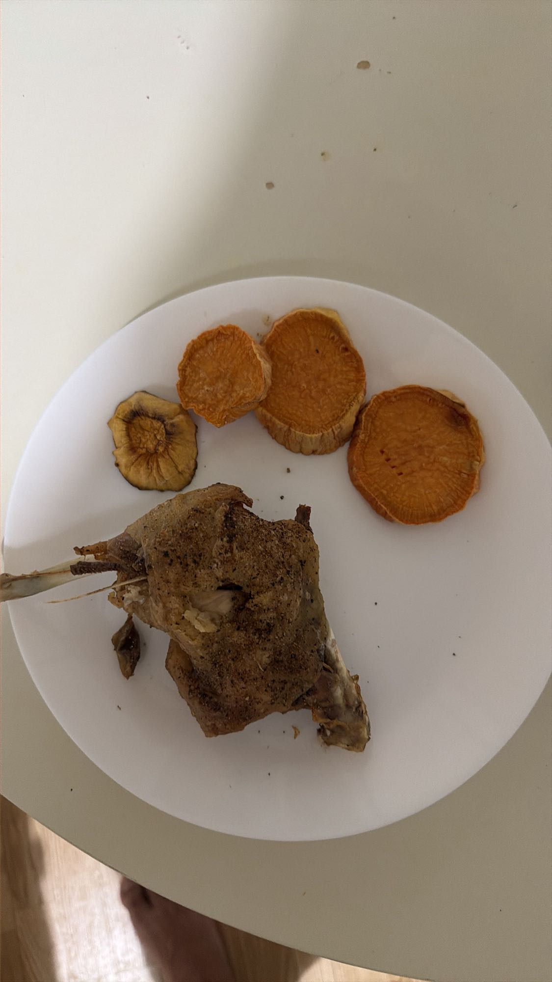 Rață cu cartof dulce