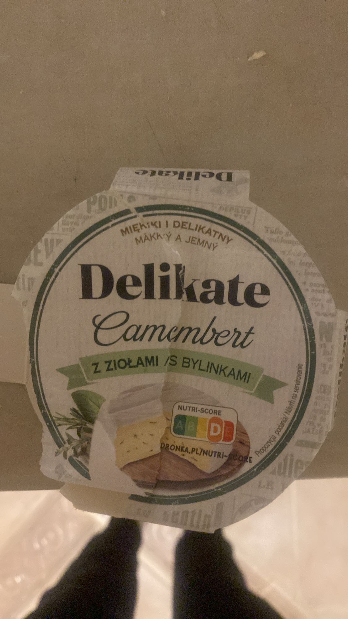Camembert z ziołami