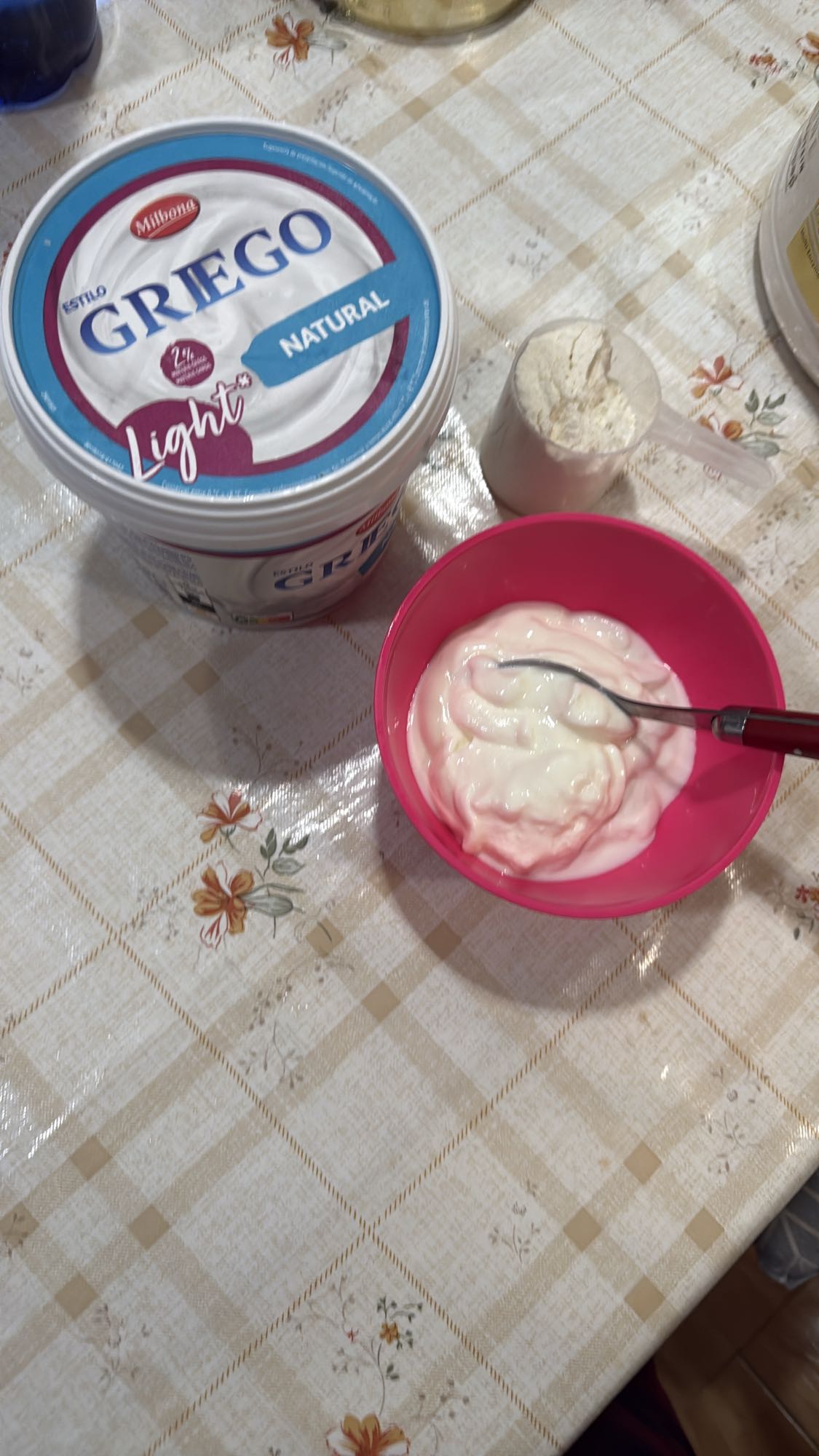 yogur griego con proteína