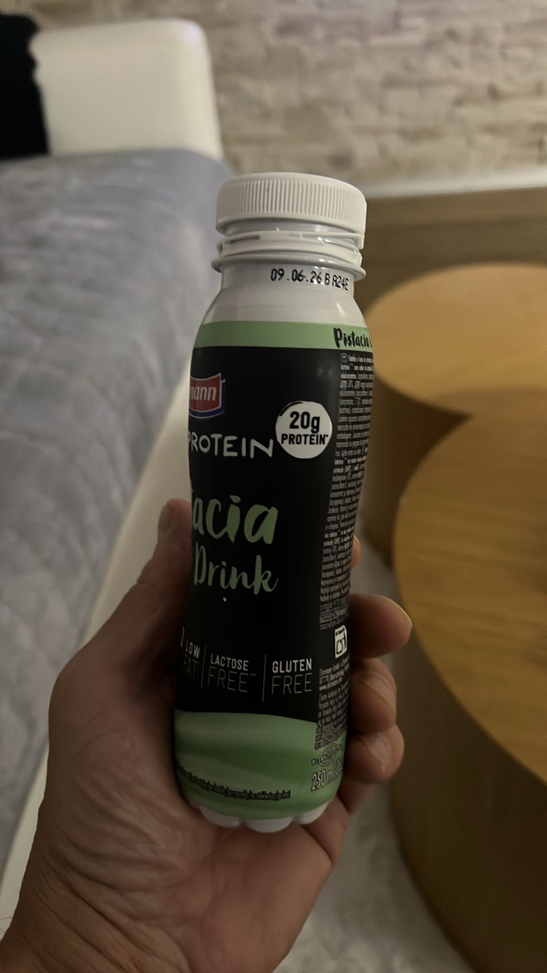 Napój proteinowy pistacjowy