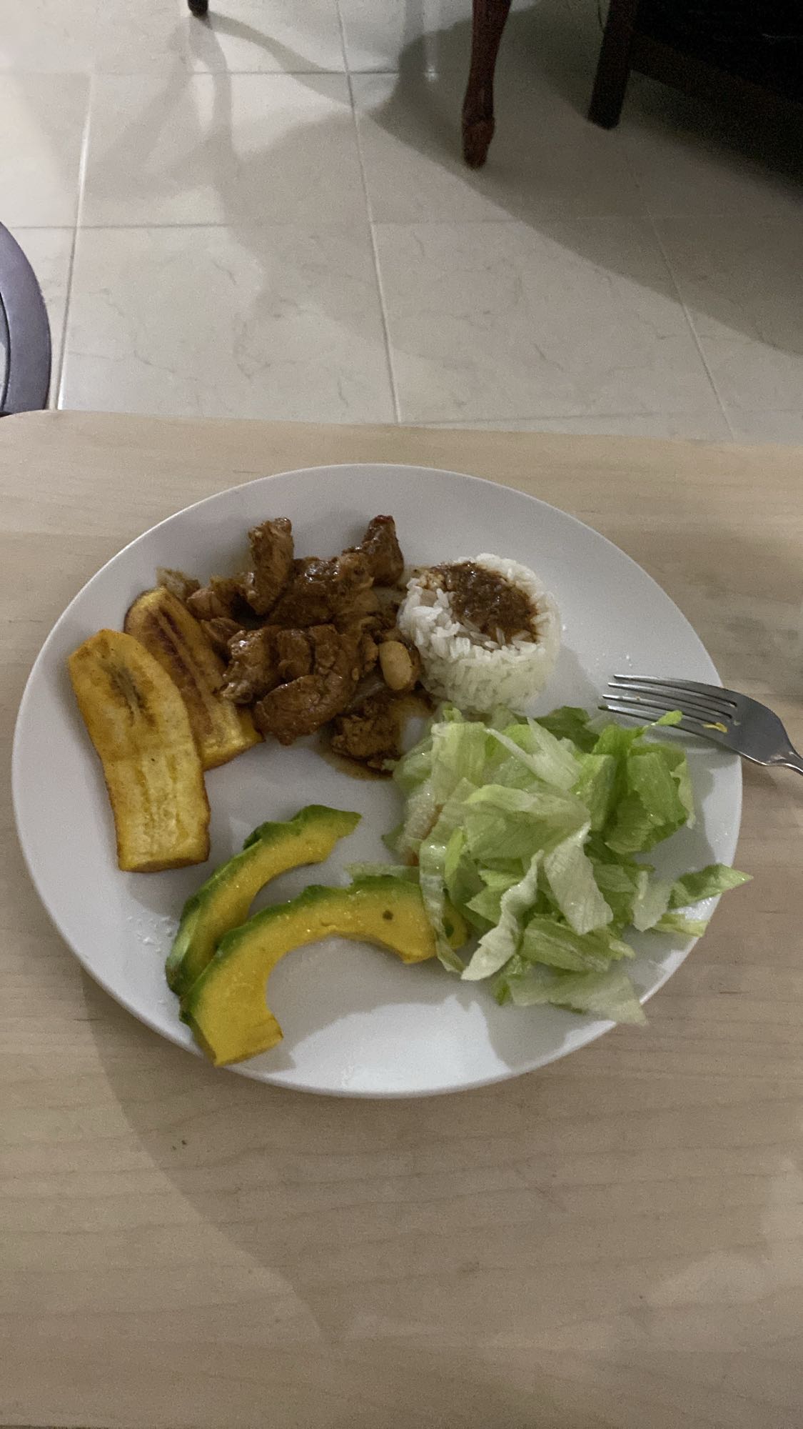 Plato mixto con carne