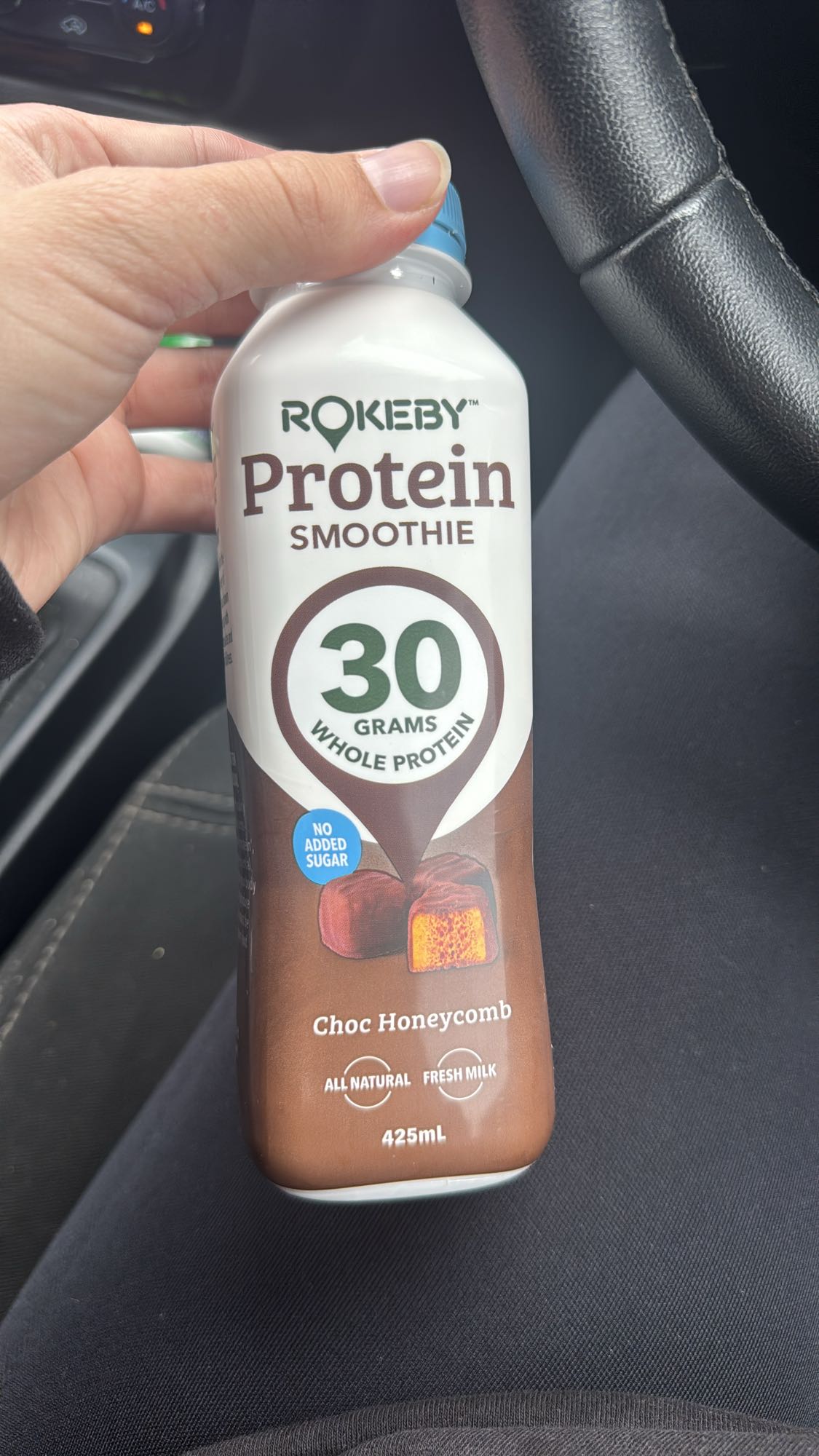 Choc Honeycomb Protein Smoothie